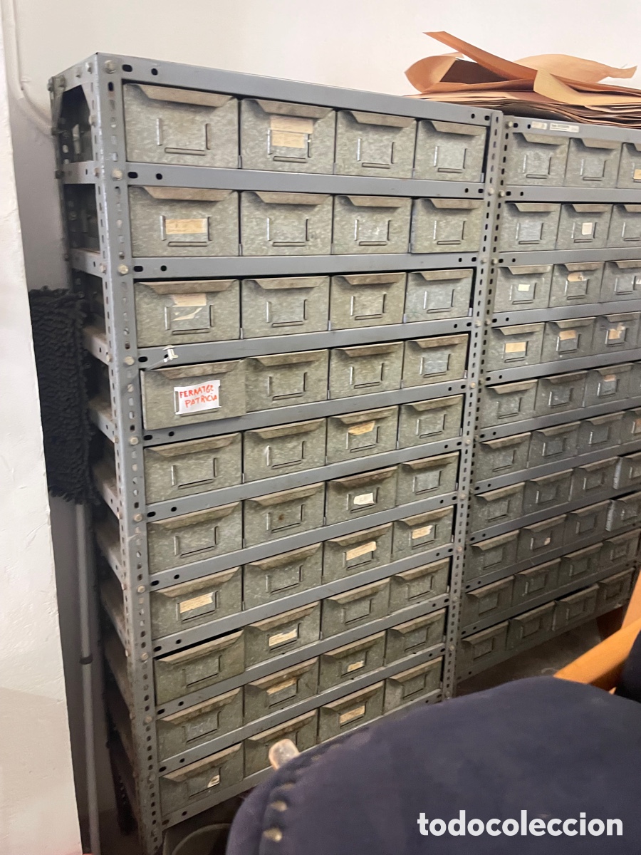 Vintage: Archivador hierro industrial