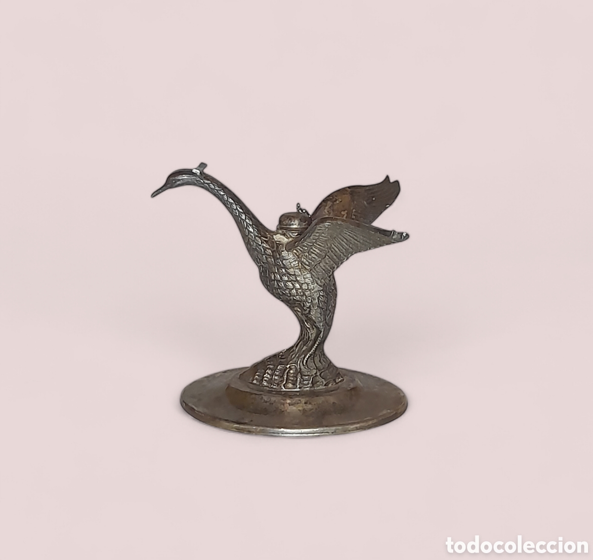 Vintage: Calientacopa de alpaca.