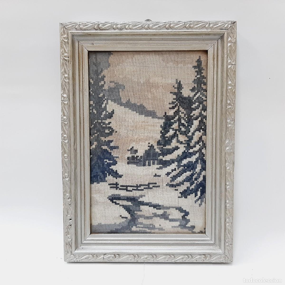 Vintage: Tapiz vintage enmarcado, invierno (5.4)