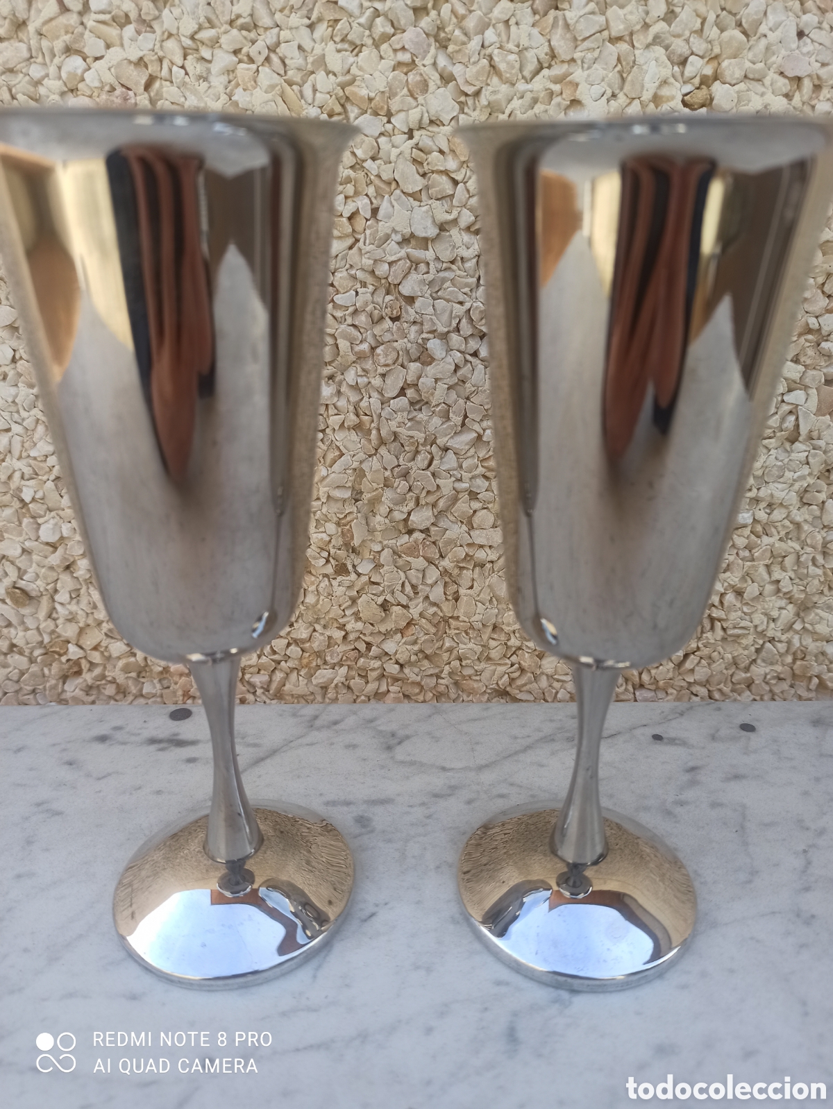Vintage: 2 Copas para brindis. Vintage - Foto 3
