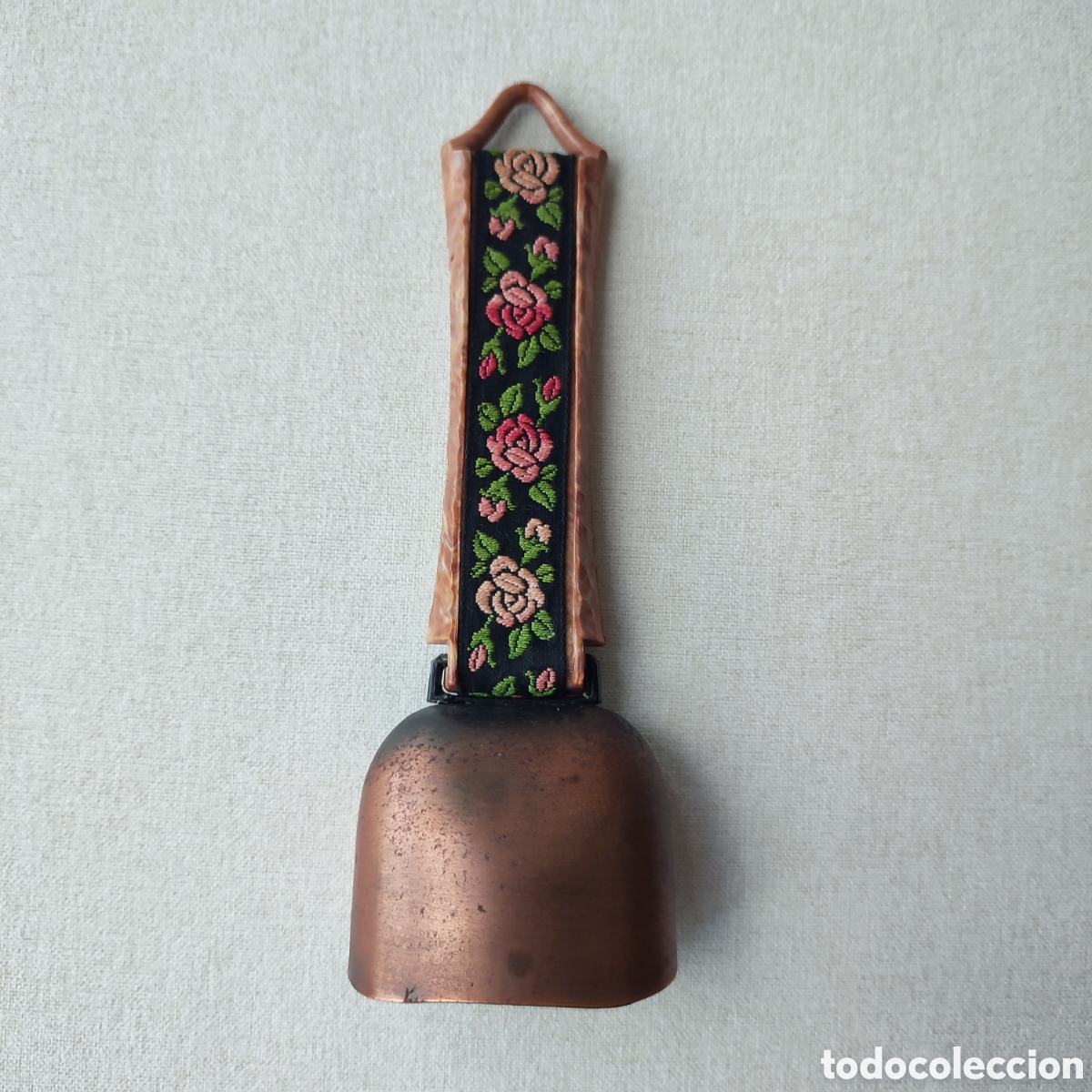 Vintage: Elegante cencerro ornamental. - Foto 2