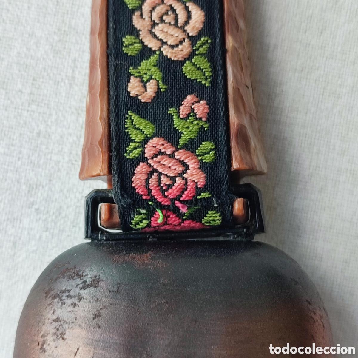 Vintage: Elegante cencerro ornamental. - Foto 7