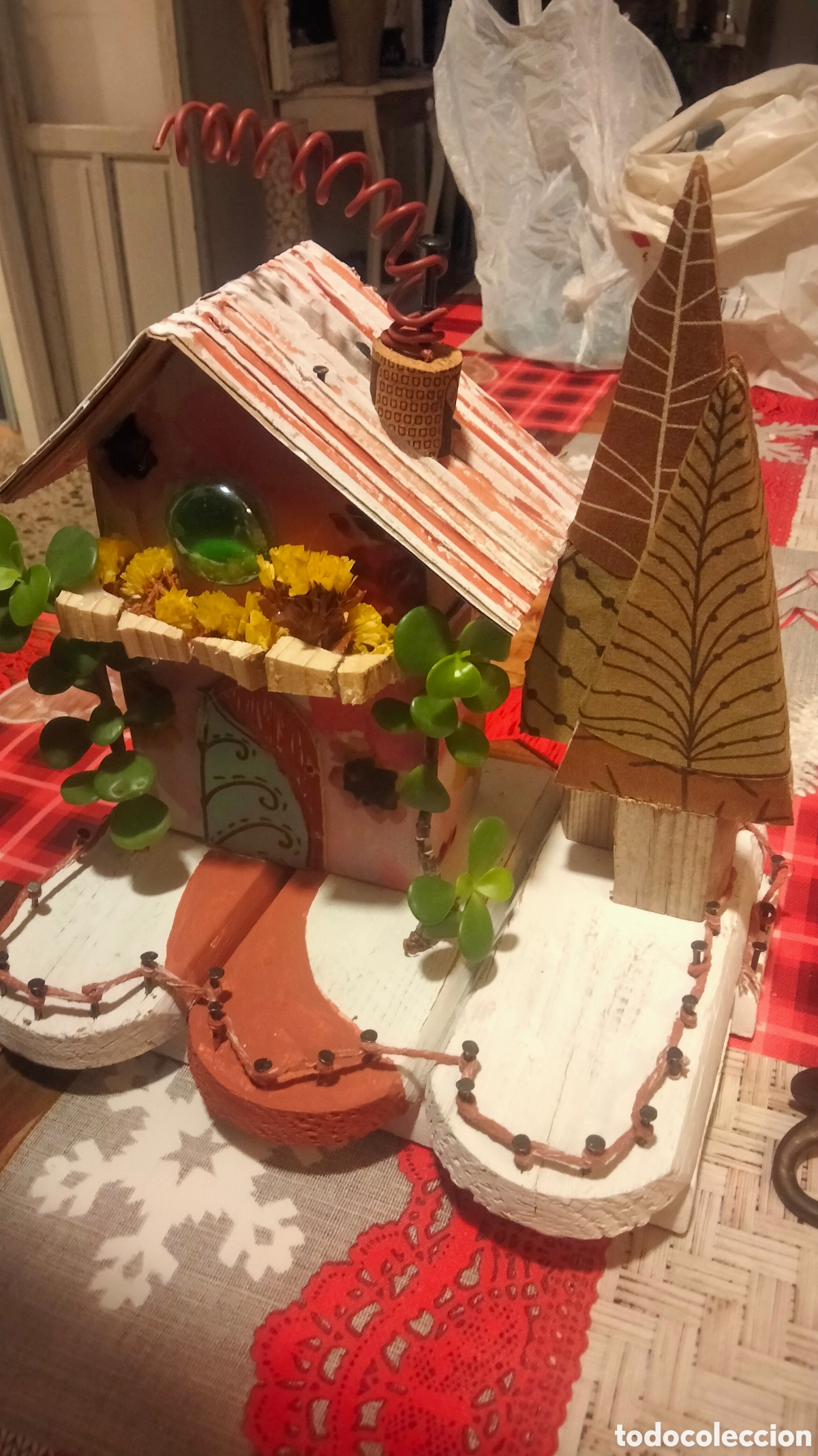 Vintage: Casas de madera en miniaturas - Foto 2