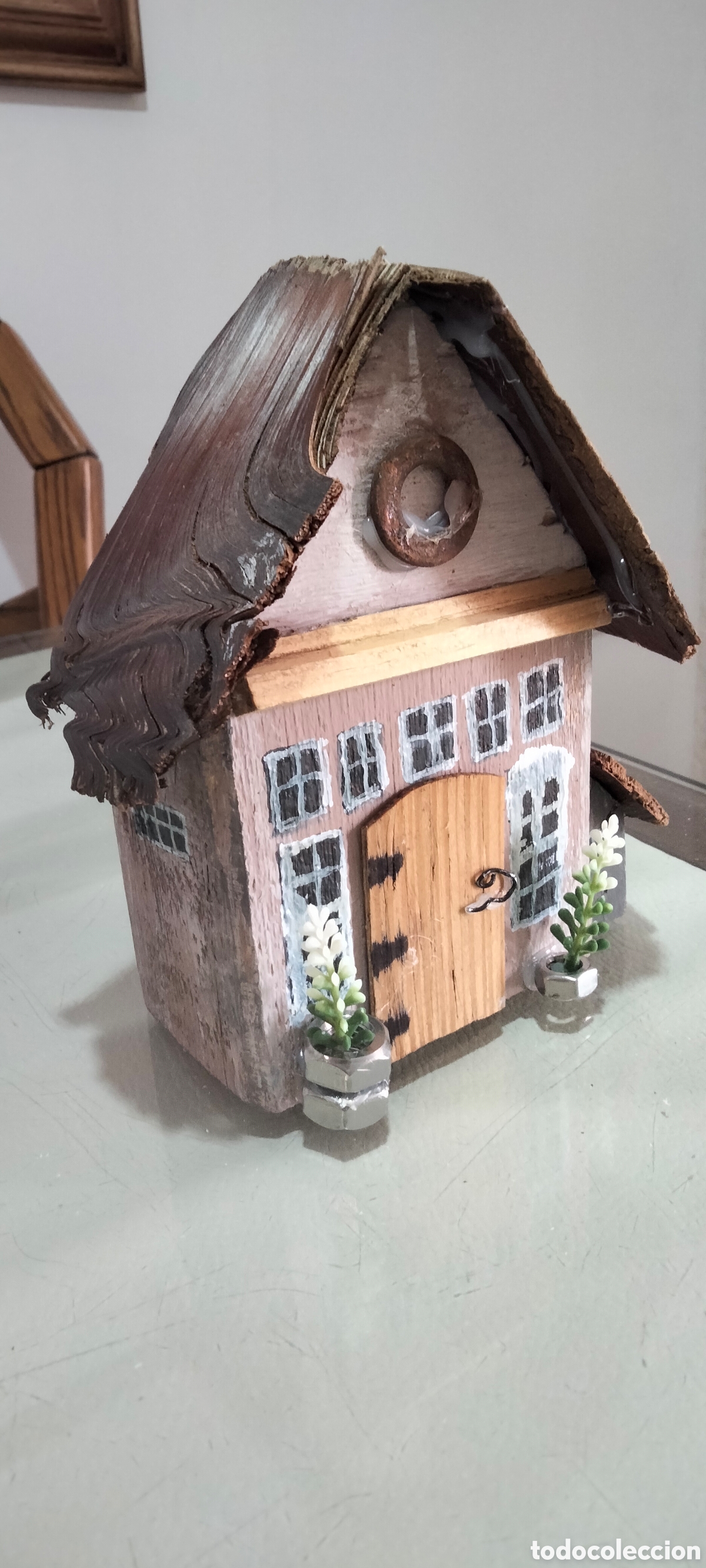 Vintage: Casas de madera en miniaturas - Foto 4