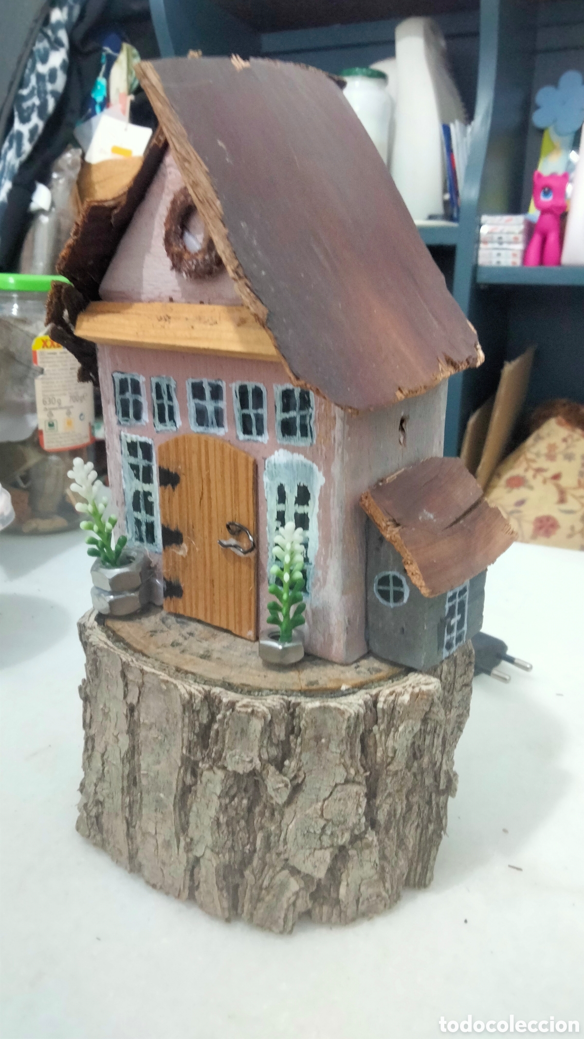 Vintage: Casas de madera en miniaturas - Foto 6