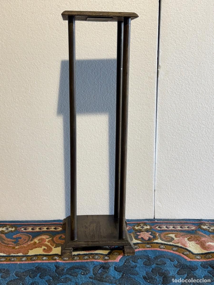 Vintage: PEDESTAL DE MADERA VINTAGE - Foto 3
