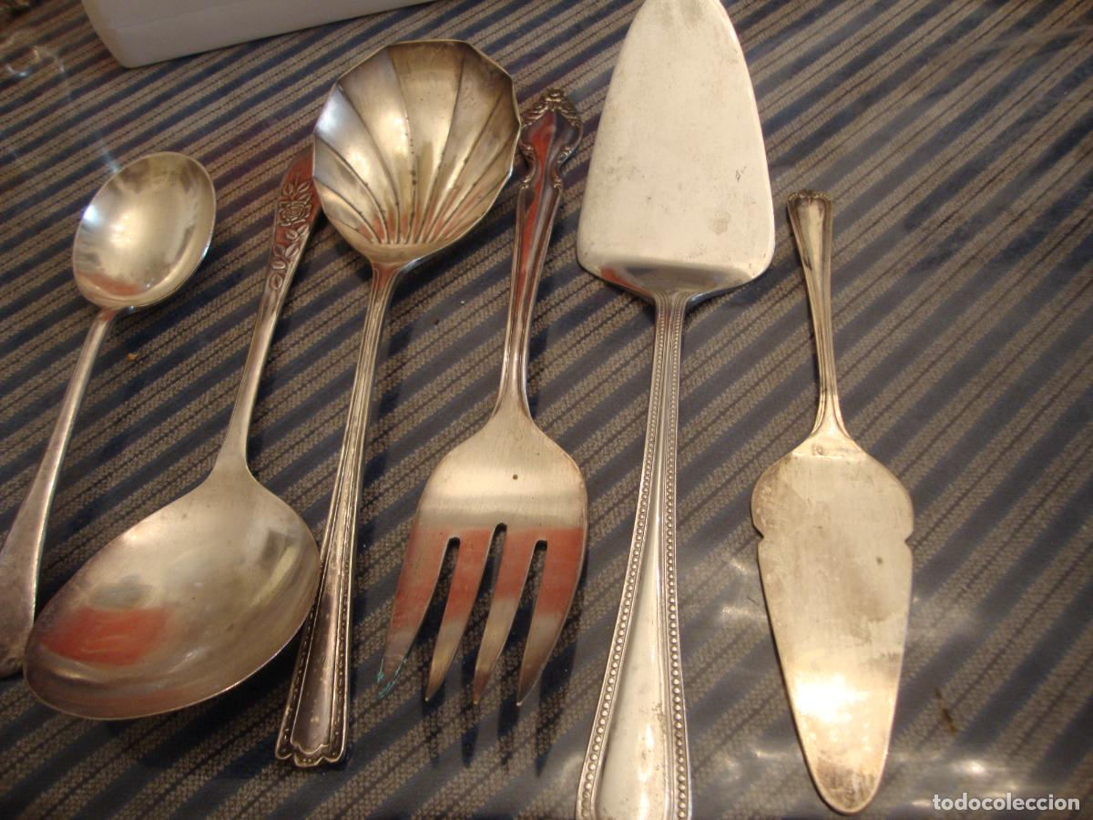 Vintage: cubiertos para servir, diferentes modelos - Foto 4