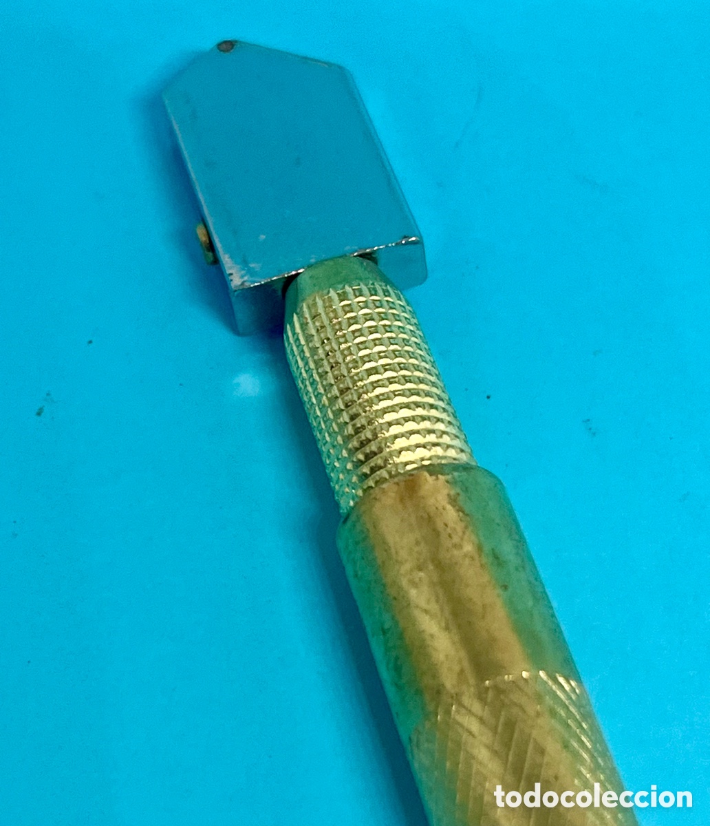 Vintage: CORTACRISTALES MANGO BRONCE - Foto 10