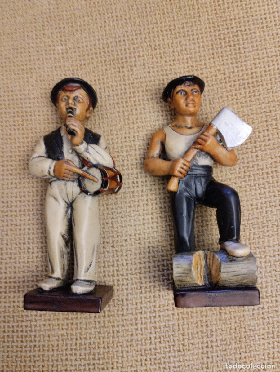 Vintage: Lote figuras regionales del Pais Vasco - Foto 2