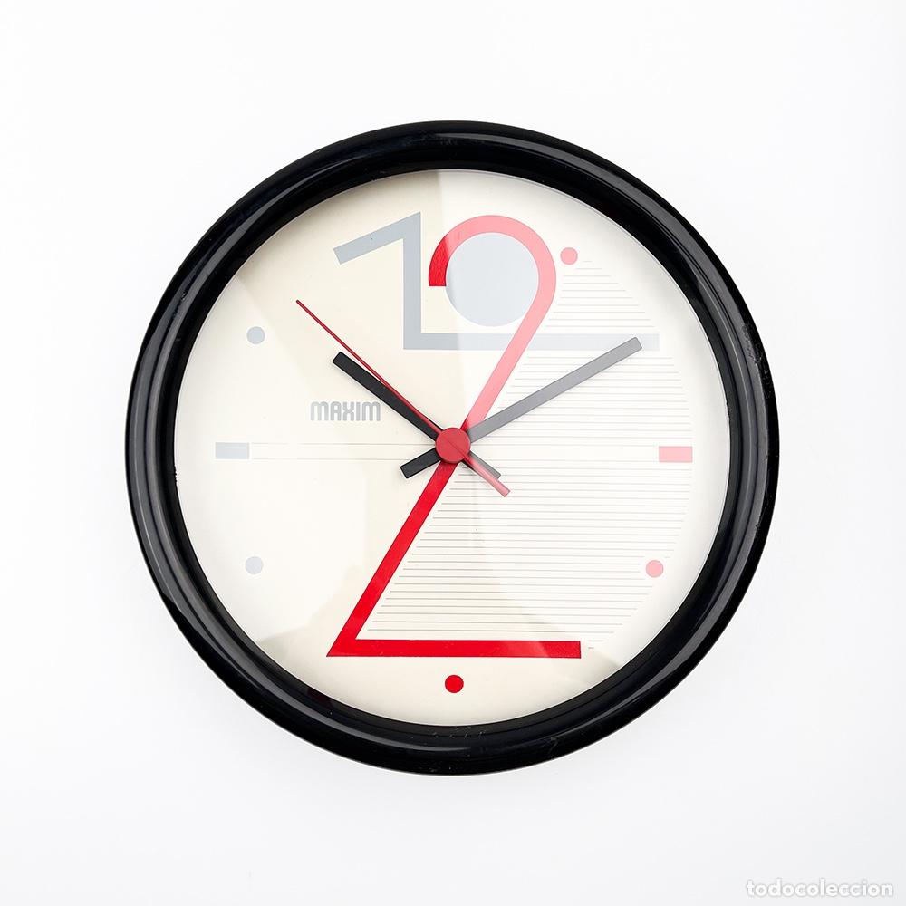Vintage: Reloj de pared Maxim, 1980s - Foto 2