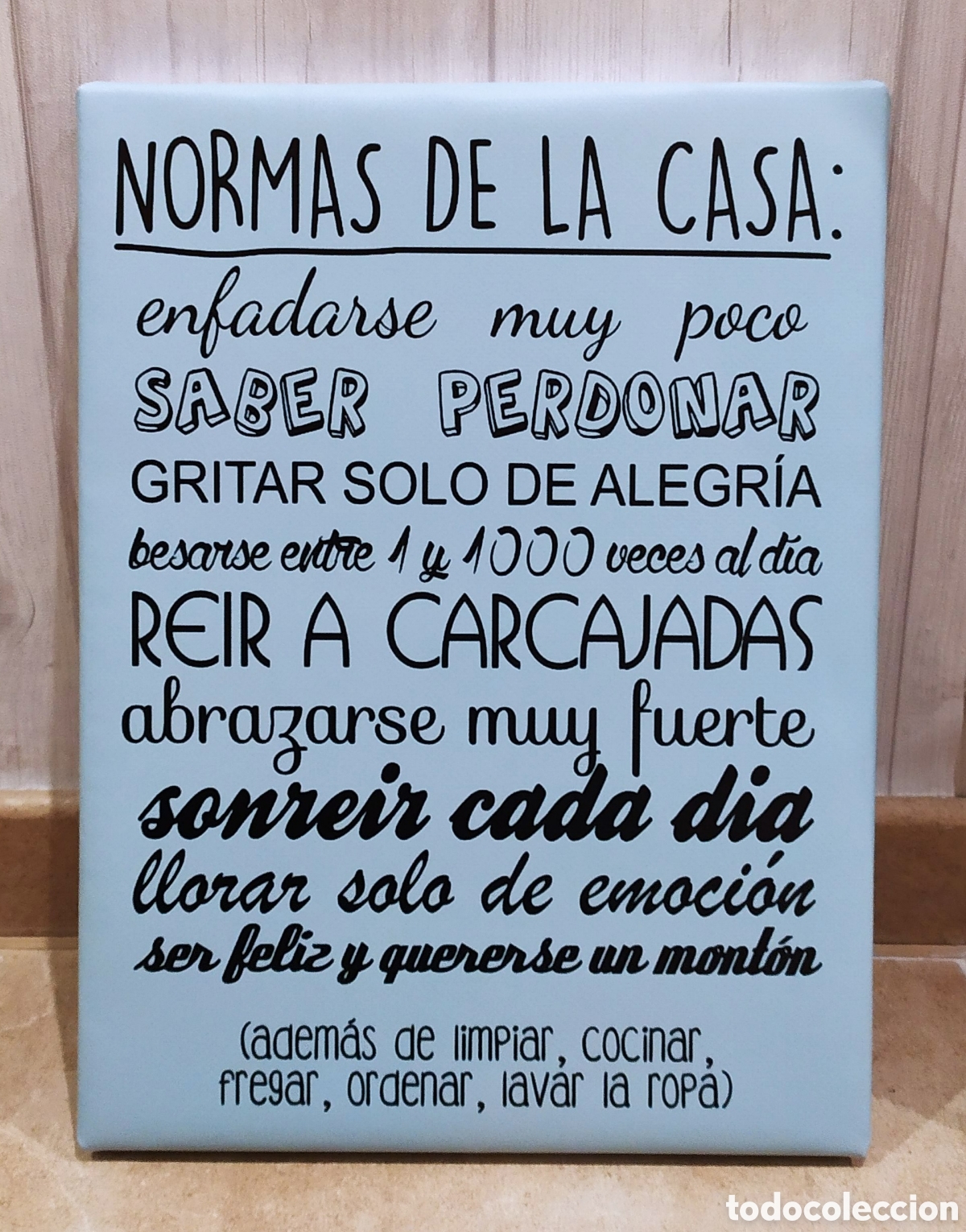 Vintage: Cuadro MORMAS DE LA CASA - Foto 1