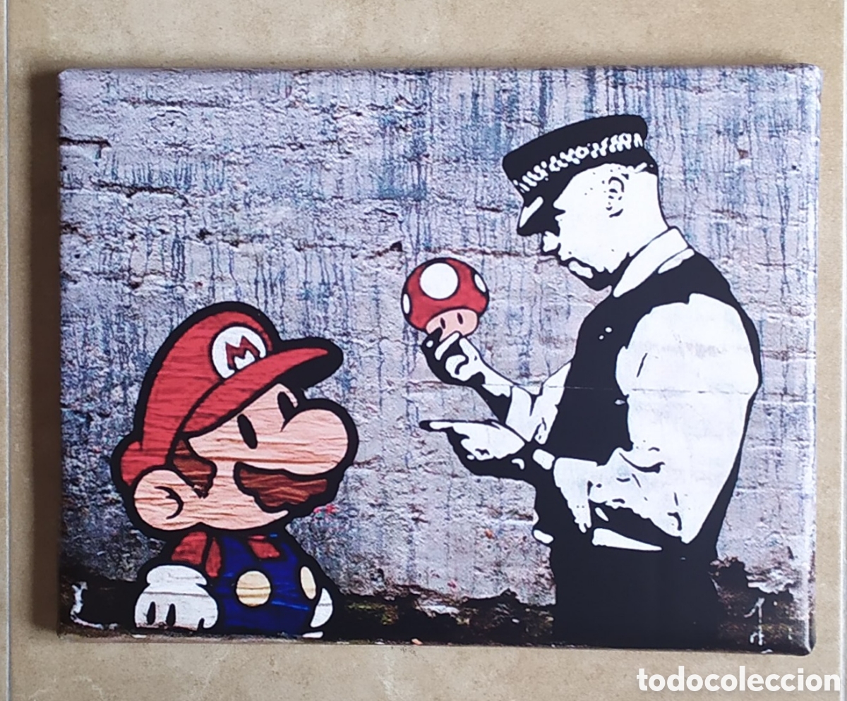 Vintage: Cuadro cartel BANKSY - Foto 1