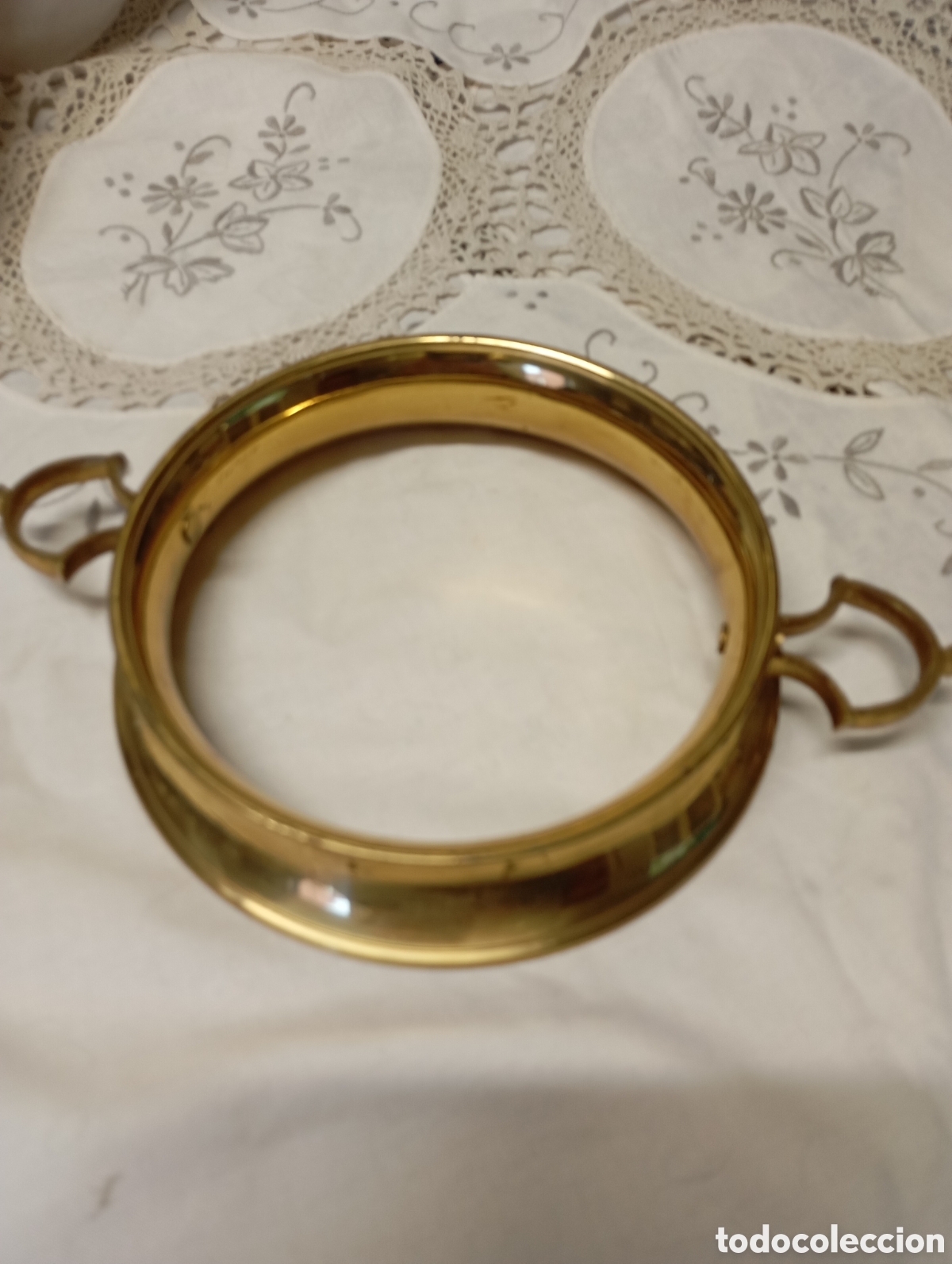 Vintage: Reposa ollas metal para mesa - Foto 1