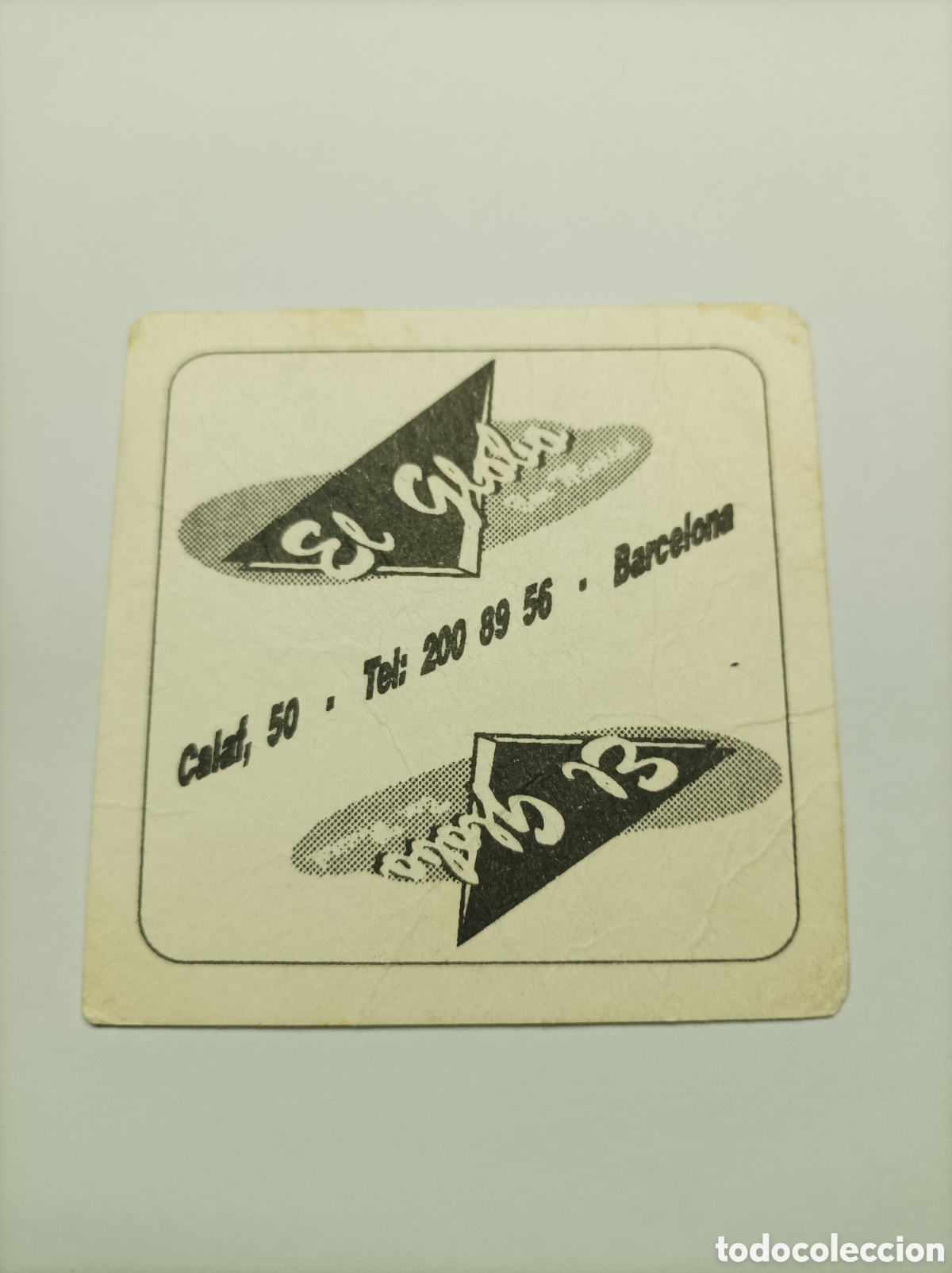 Vintage: EL GLOBO. BARCELONA. POSAVASOS. - Foto 1