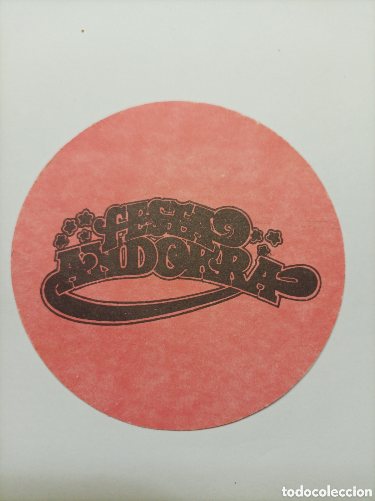Vintage: FESTA ANDORRA. POSAVASOS. - Foto 1