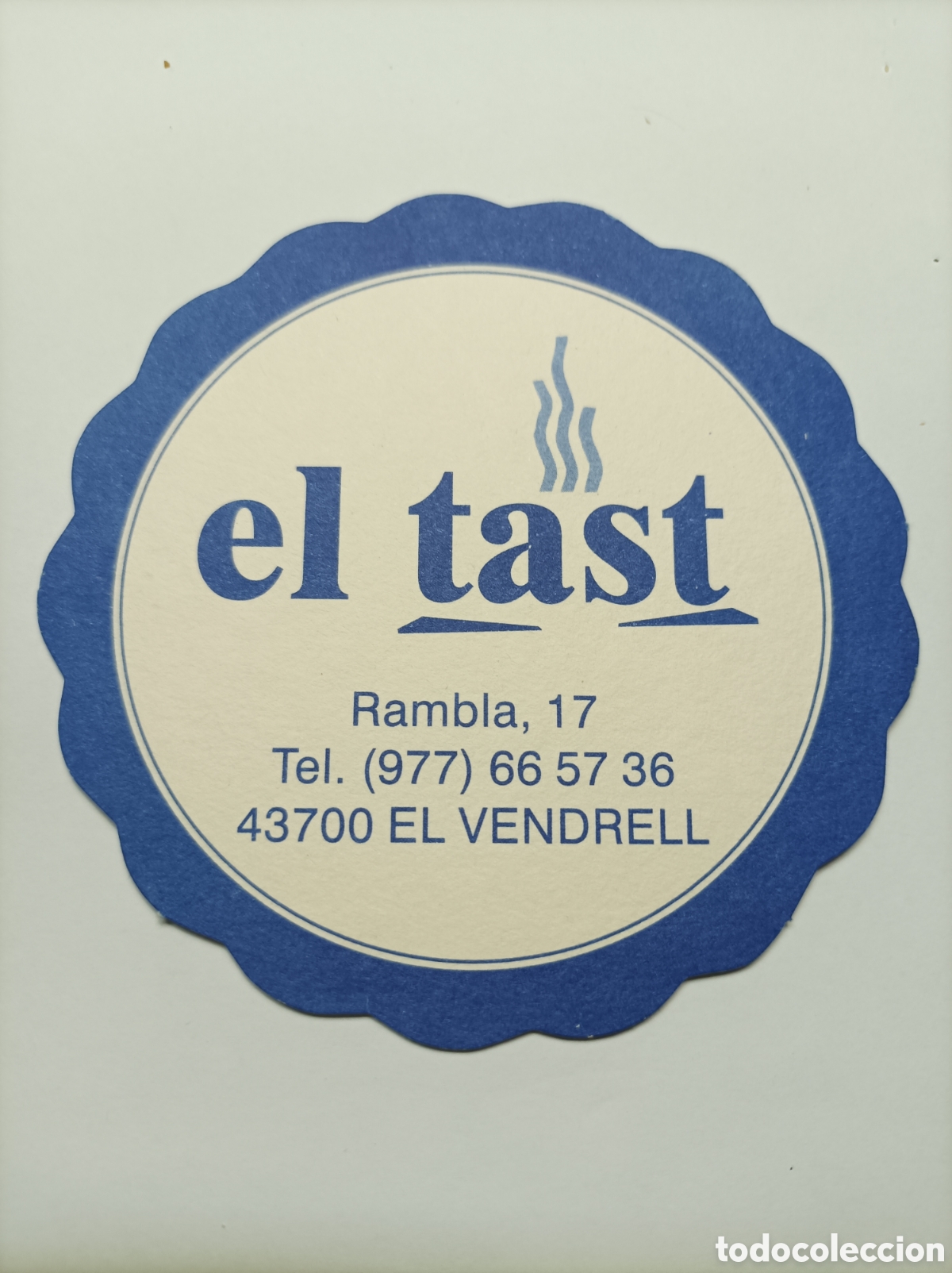 Vintage: EL TAST. EL VENDRELL. POSAVASOS - Foto 1