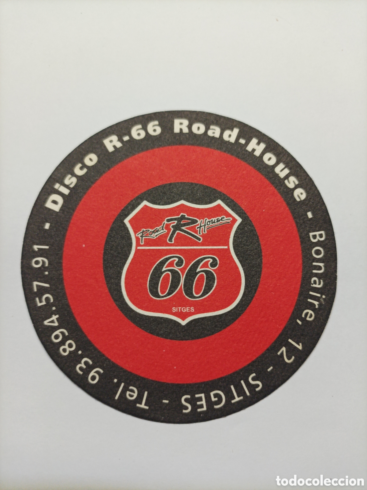 Vintage: RUTA 66. SITGES. POSAVASOS. - Foto 1