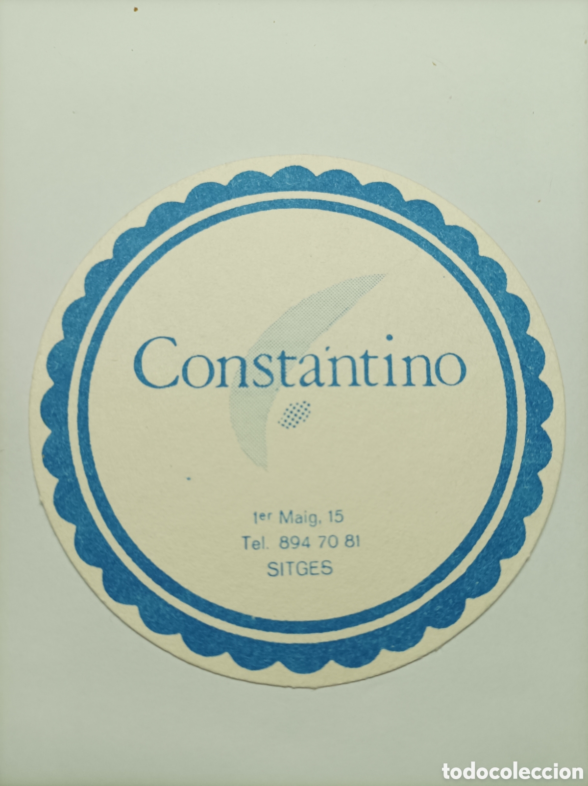 Vintage: CONSTANTINO. SITGES. POSAVASOS. - Foto 1
