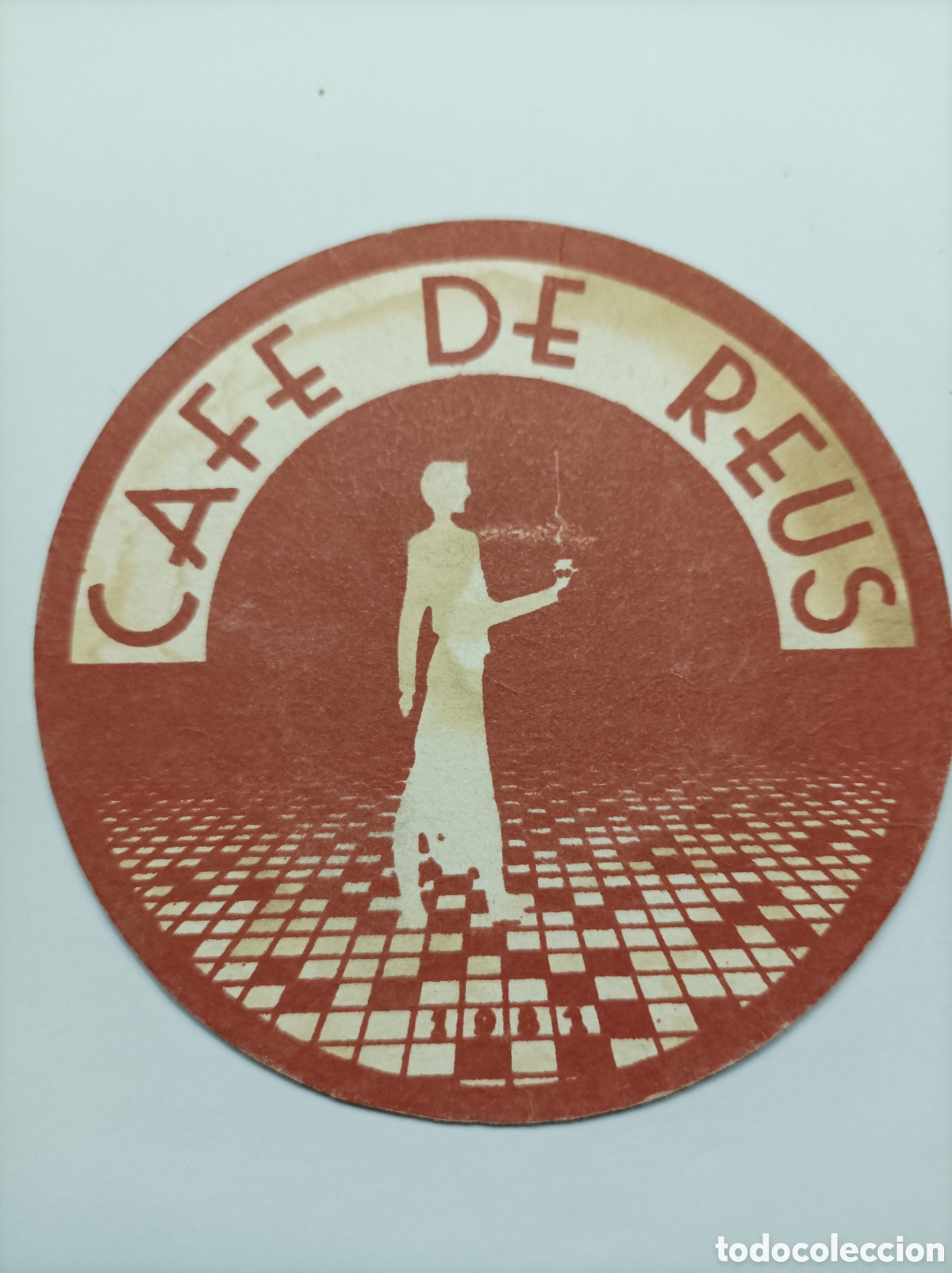 Vintage: CAFE DE REUS. POSAVASOS. - Foto 1