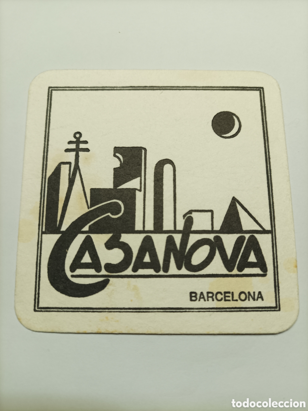 Vintage: CASANOVA. BARCELONA. POSAVASOS. - Foto 1
