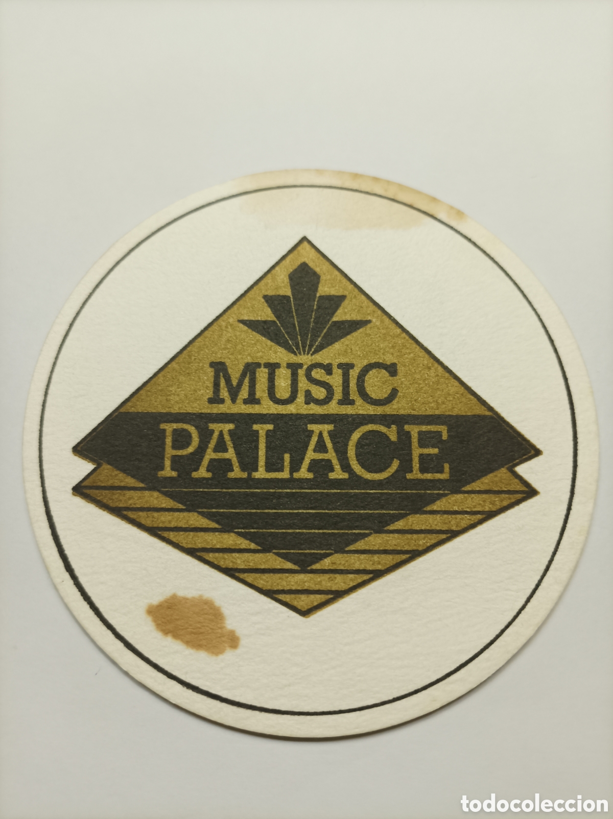Vintage: MUSIC PALACE. POSAVASOS. - Foto 1