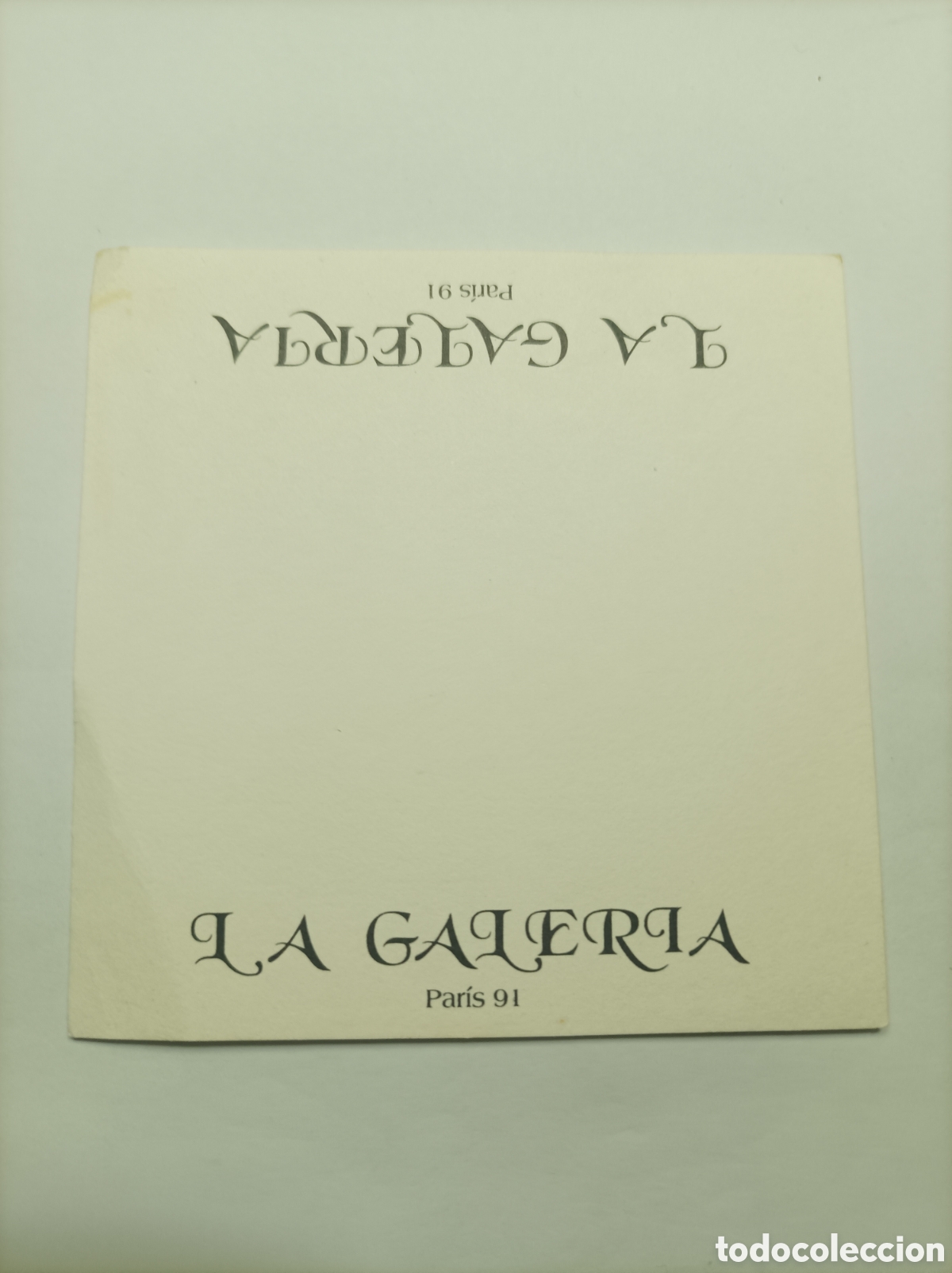 Vintage: LA GALER&Iacute;A. POSAVASOS. - Foto 1