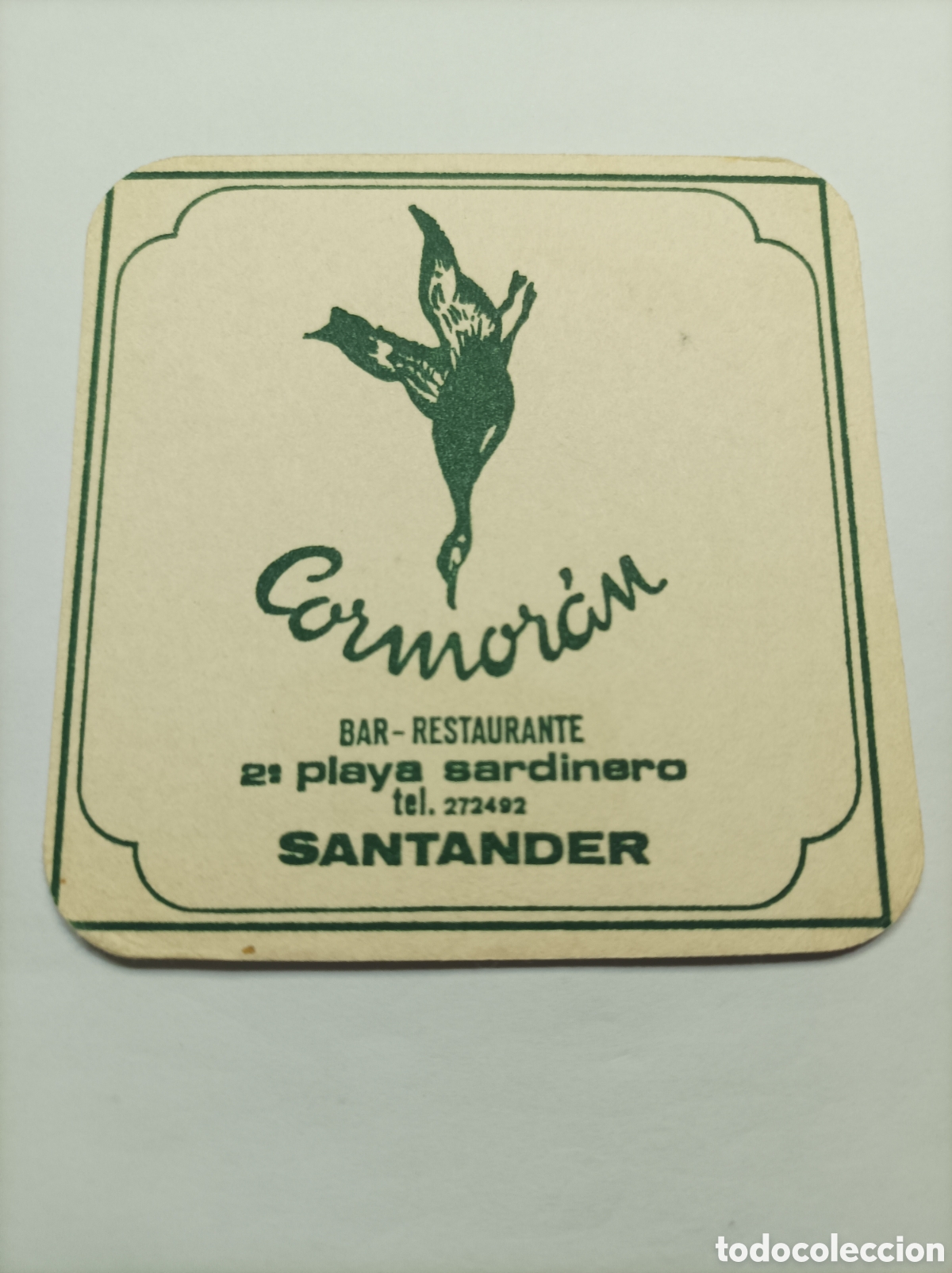 Vintage: CORMORAN. SANTANDER. POSAVASOS. - Foto 1