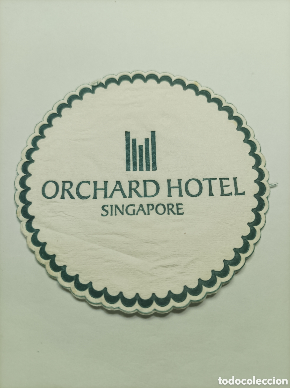 Vintage: ORCHAD HOTEL. SINGAPUR. POSAVASOS. - Foto 1