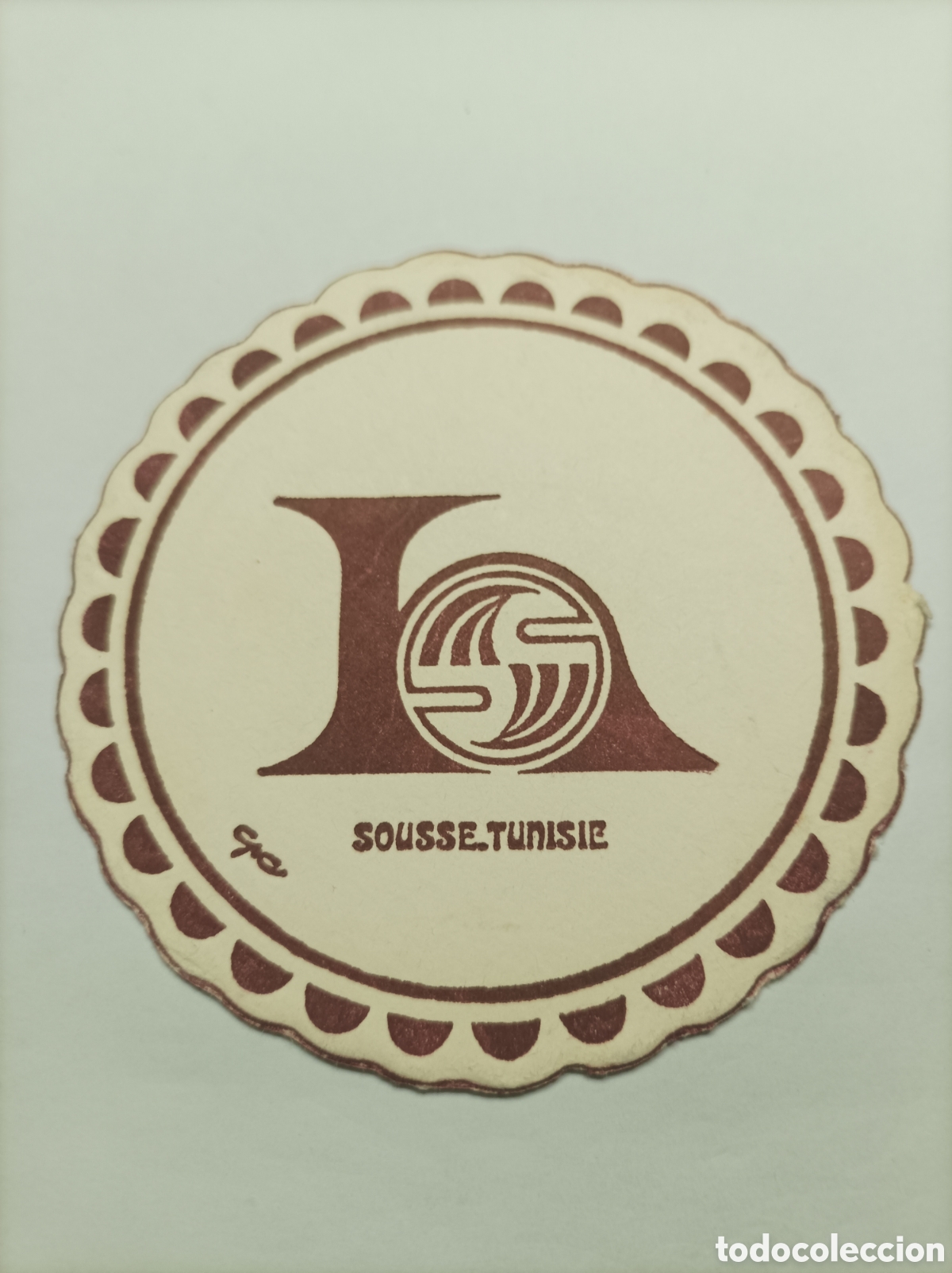 Vintage: SOUSAE HOTEL. TUNICIA. POSAVASOS. - Foto 1