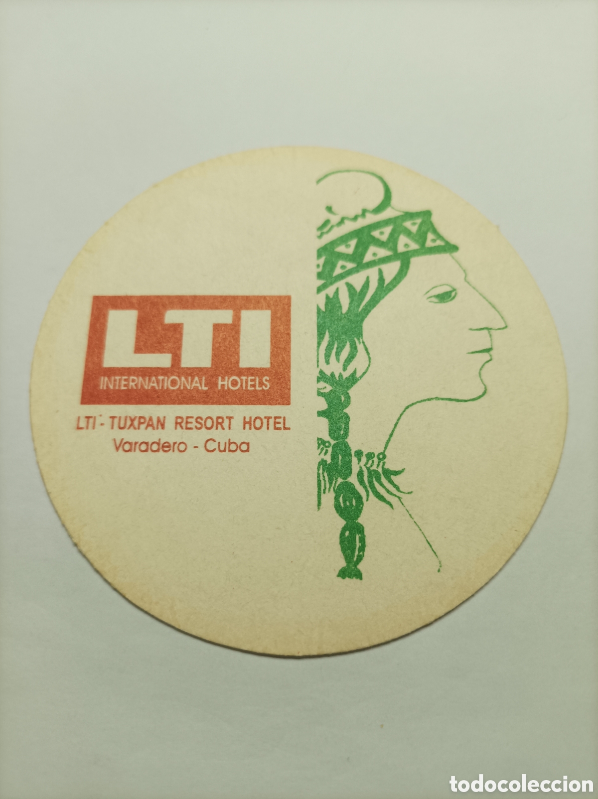 Vintage: LTI HOTEL. VARADERO. POSAVASOS. - Foto 1