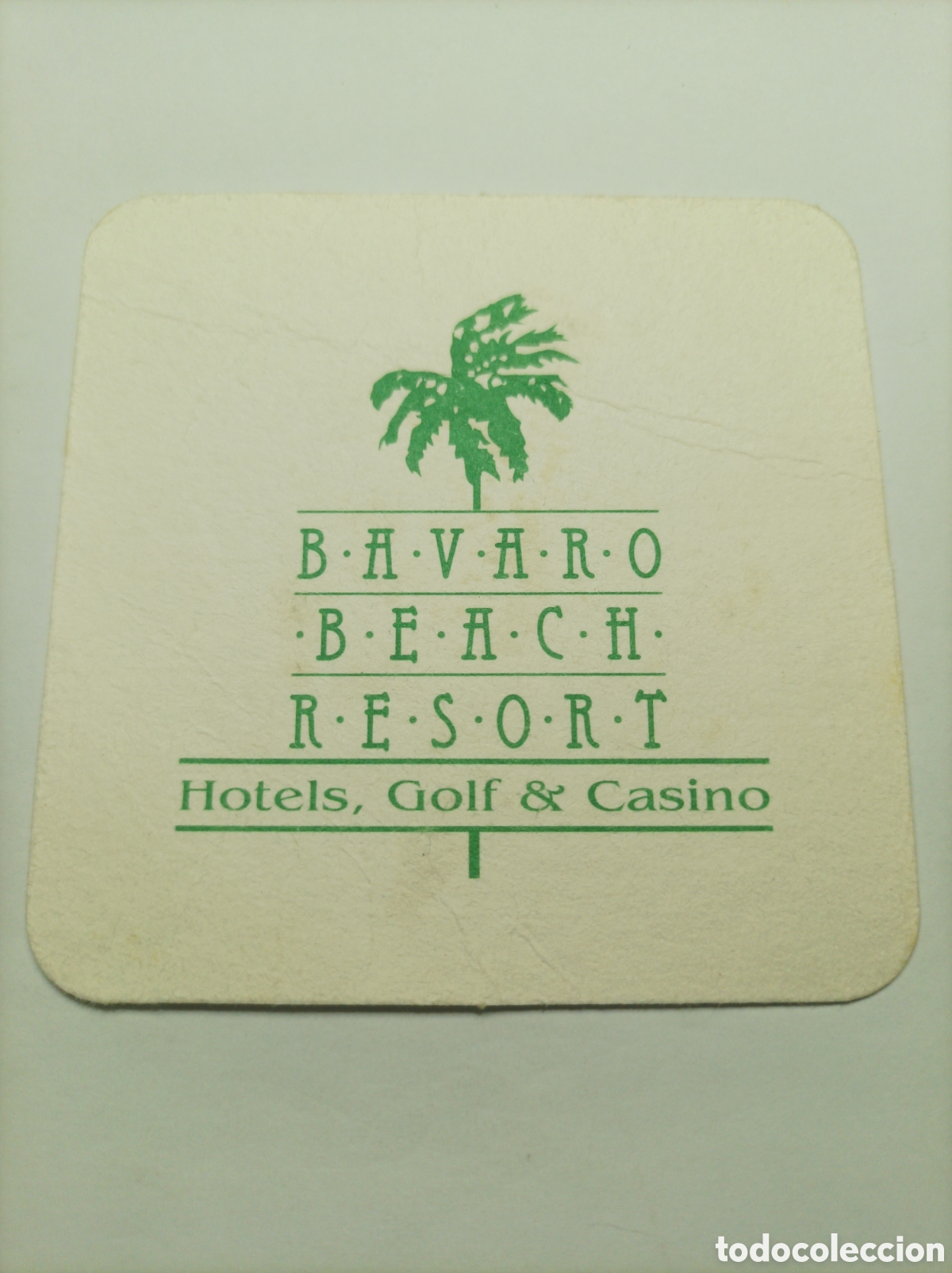 Vintage: BAVARO BEACH. POSAVASOS. - Foto 1