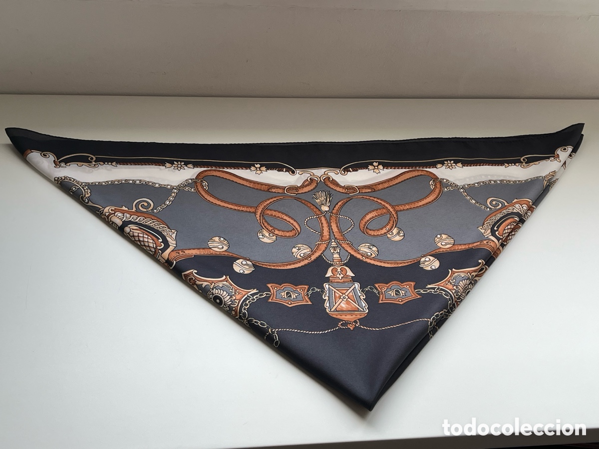 Vintage: Pa&ntilde;uelo seda Italia (estampado ideal) - Foto 9