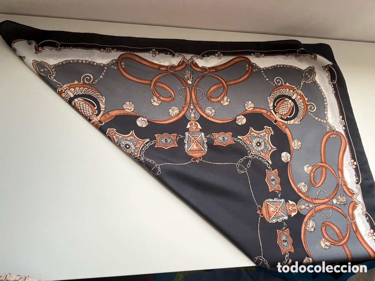 Vintage: Pa&ntilde;uelo seda Italia (estampado ideal) - Foto 10