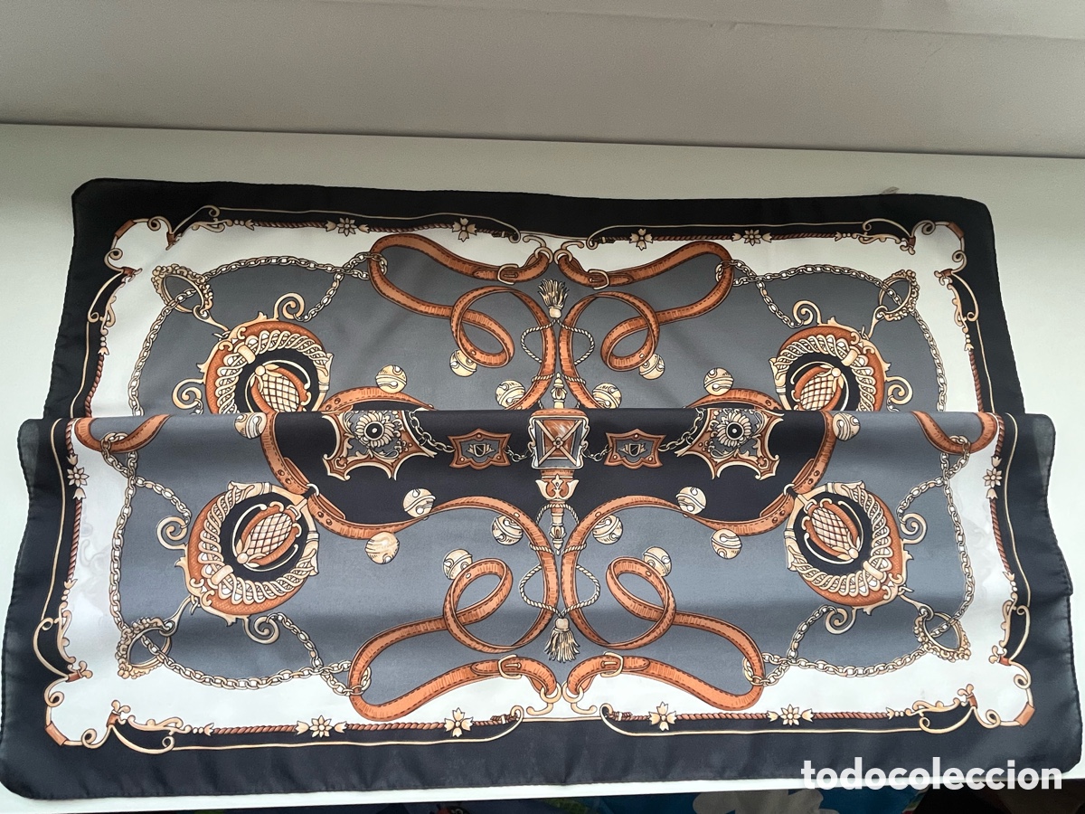 Vintage: Pa&ntilde;uelo seda Italia (estampado ideal) - Foto 12