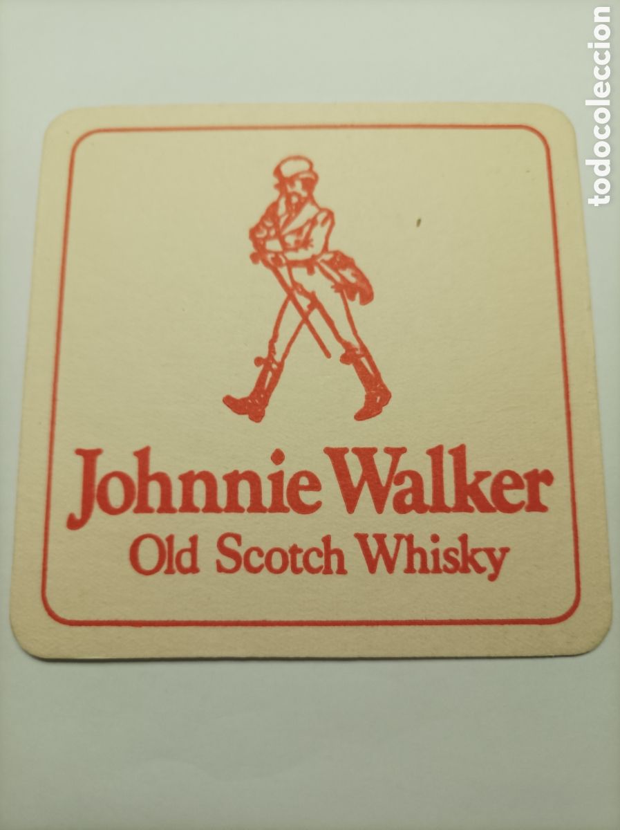 Vintage: JOHNNY WALKER. WHISKY. POSAVASOS. ORIGINAL. - Foto 1