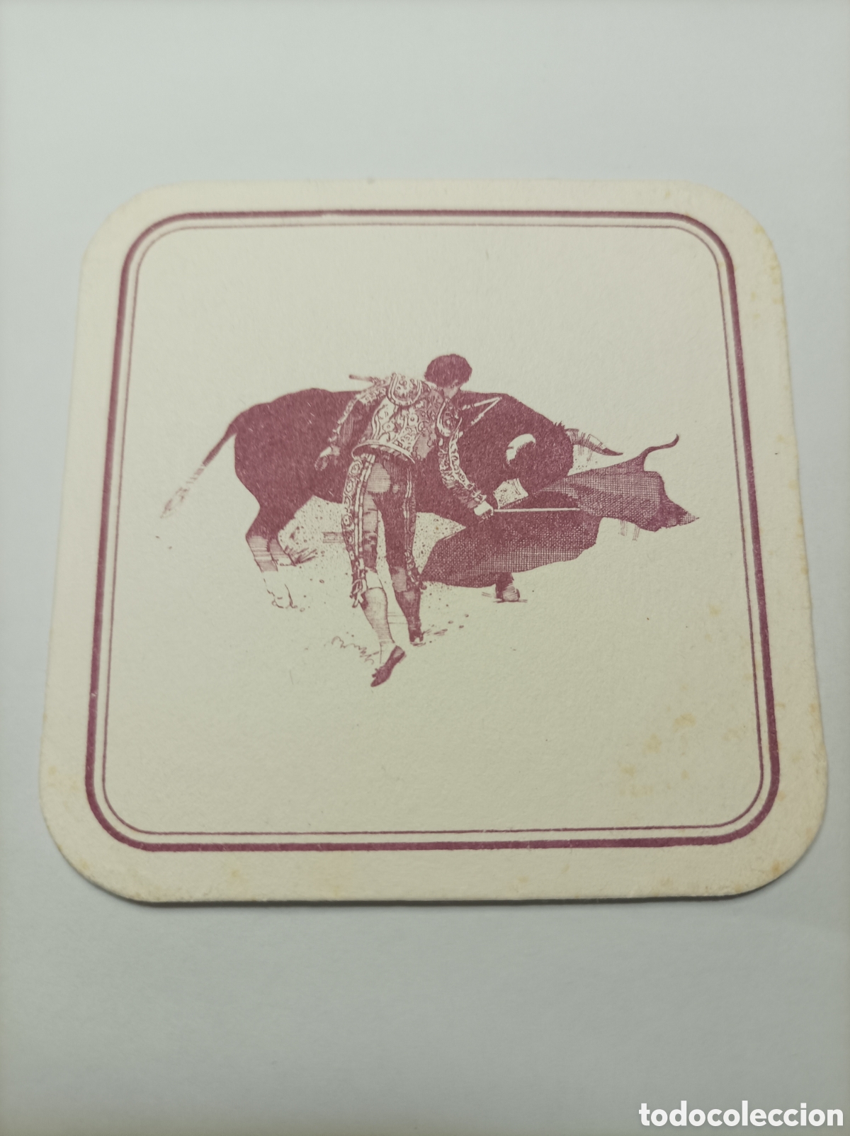 Vintage: POSAVASOS. GEN&Eacute;RICO. TOROS. - Foto 1