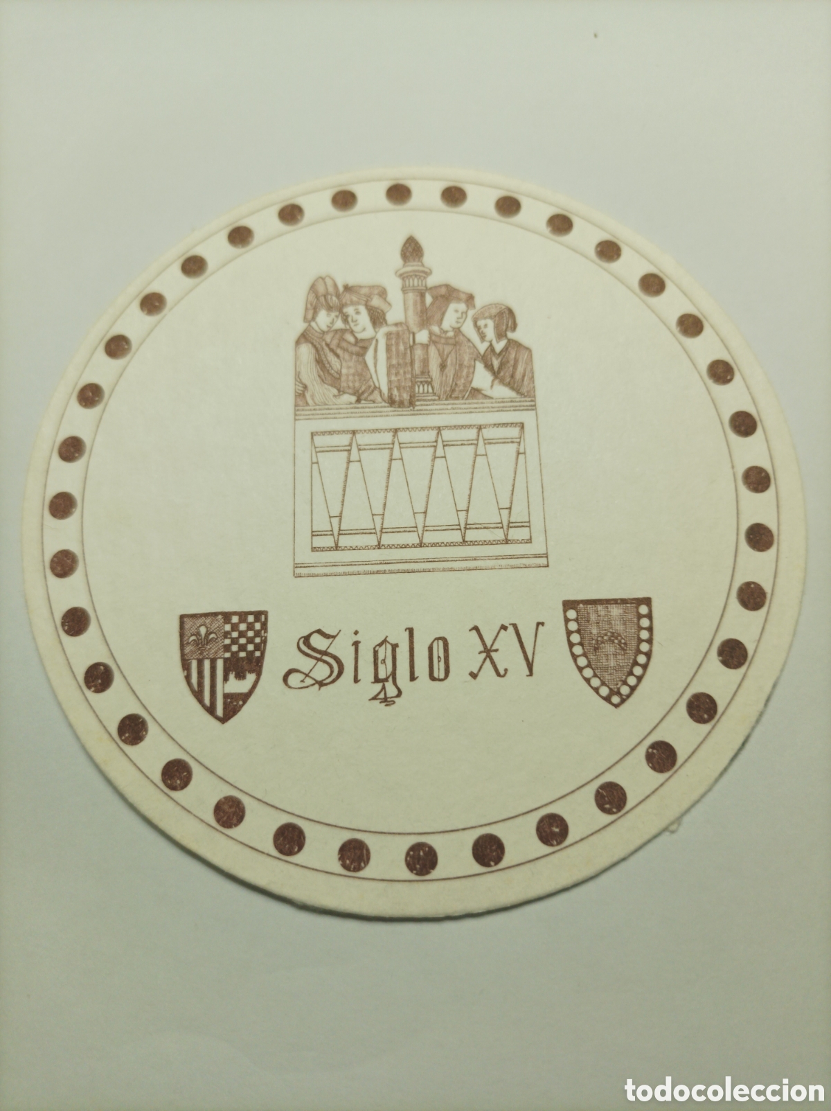 Vintage: SIGLO XV. POSAVASOS. - Foto 1