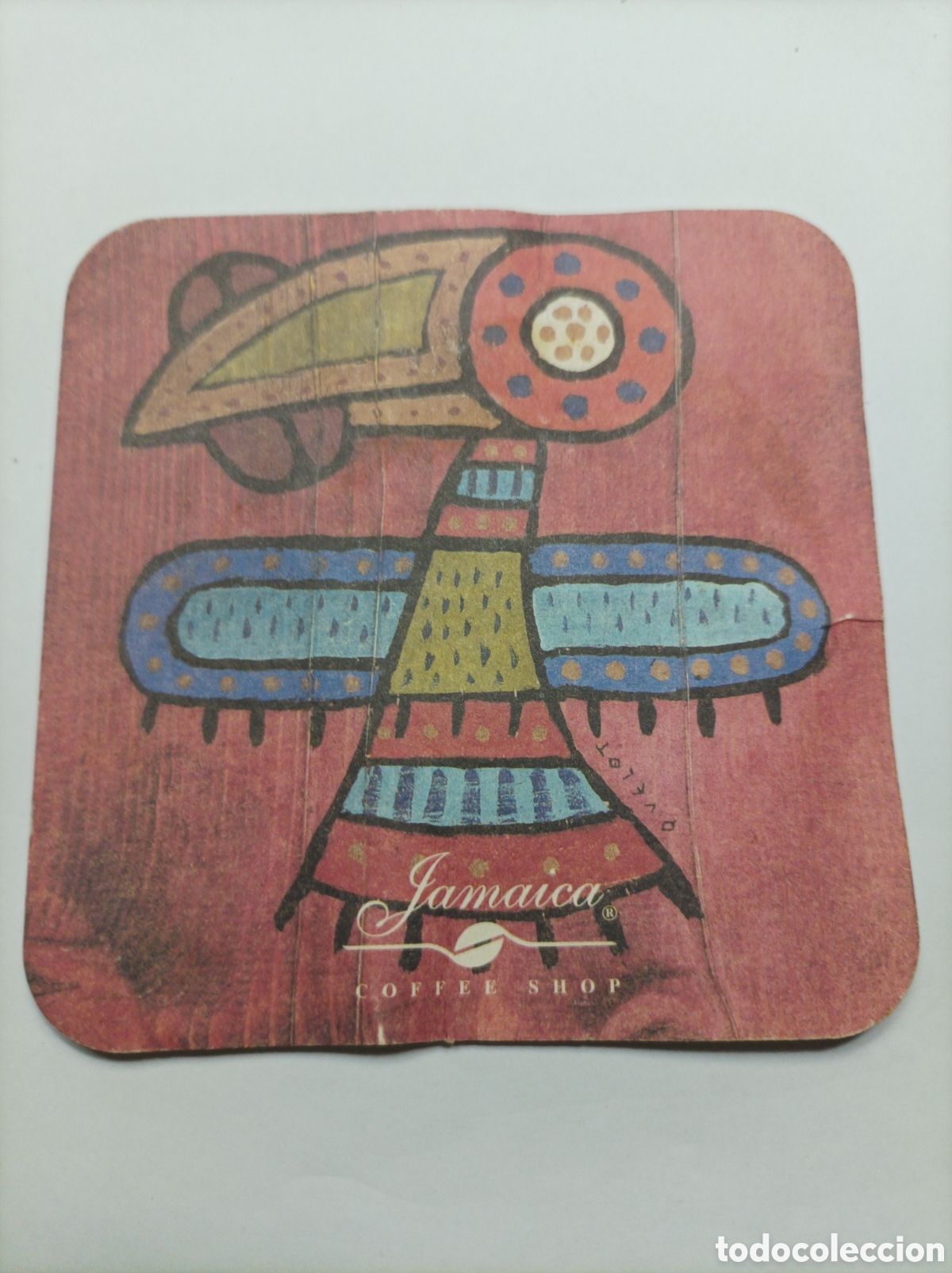 Vintage: JAMAICA CAF&Eacute;. POSAVASOS. - Foto 1