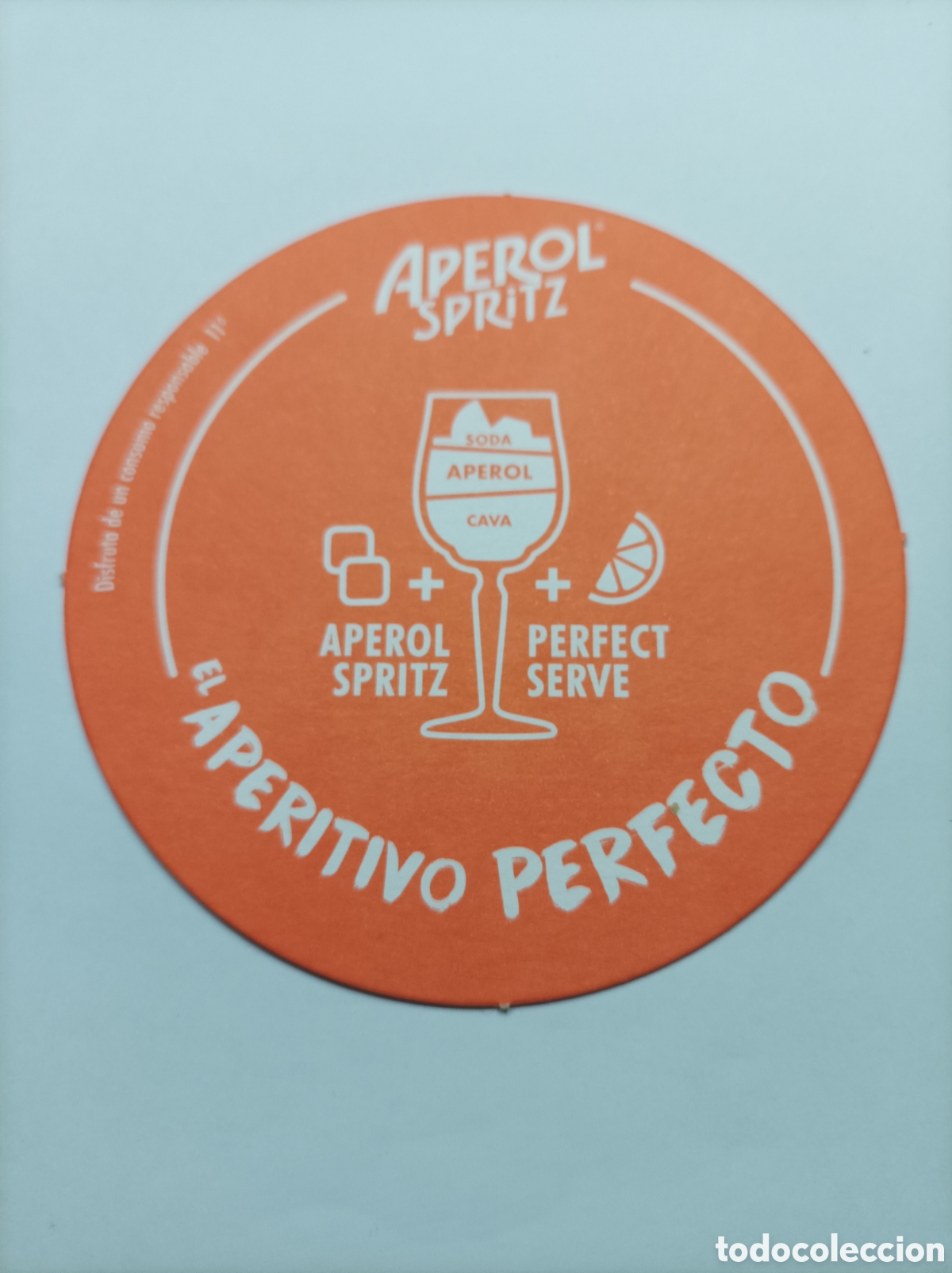Vintage: APEROL SPRITZ. APERITIVO PERFECTO. POSAVASOS. - Foto 1
