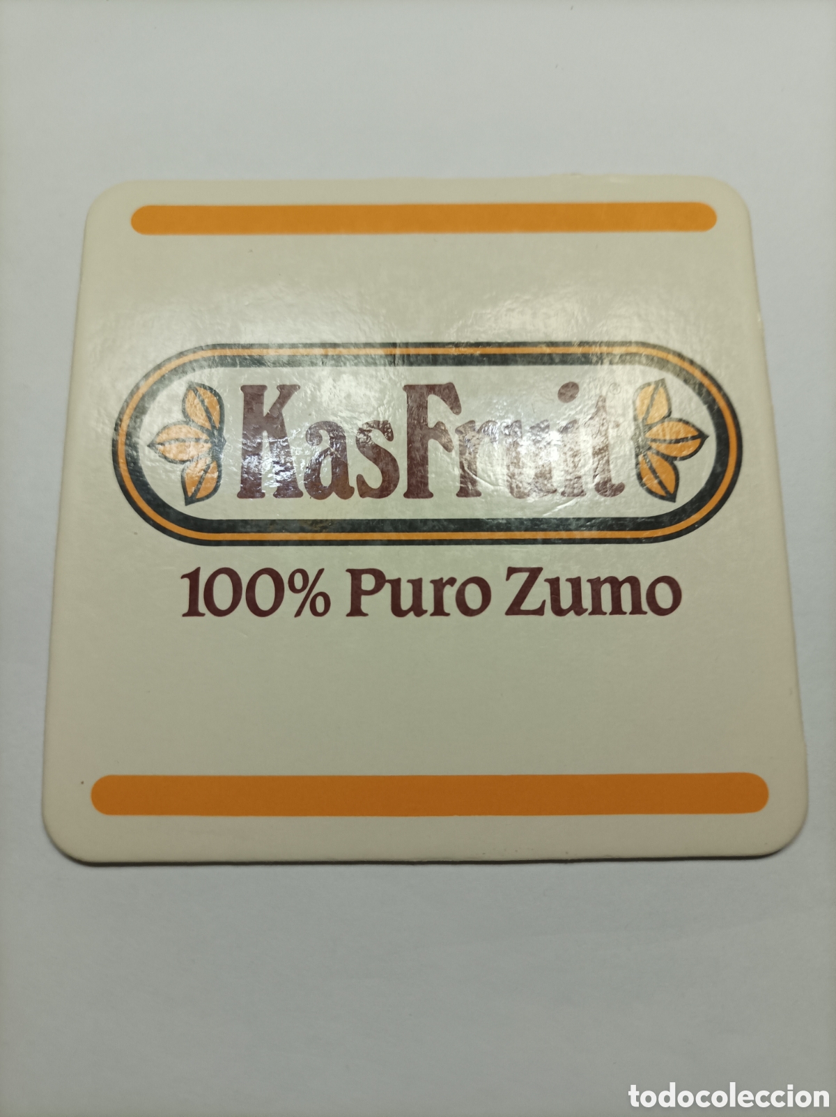 Vintage: KAS FRUIT ZUMO. POSAVASOS. - Foto 1