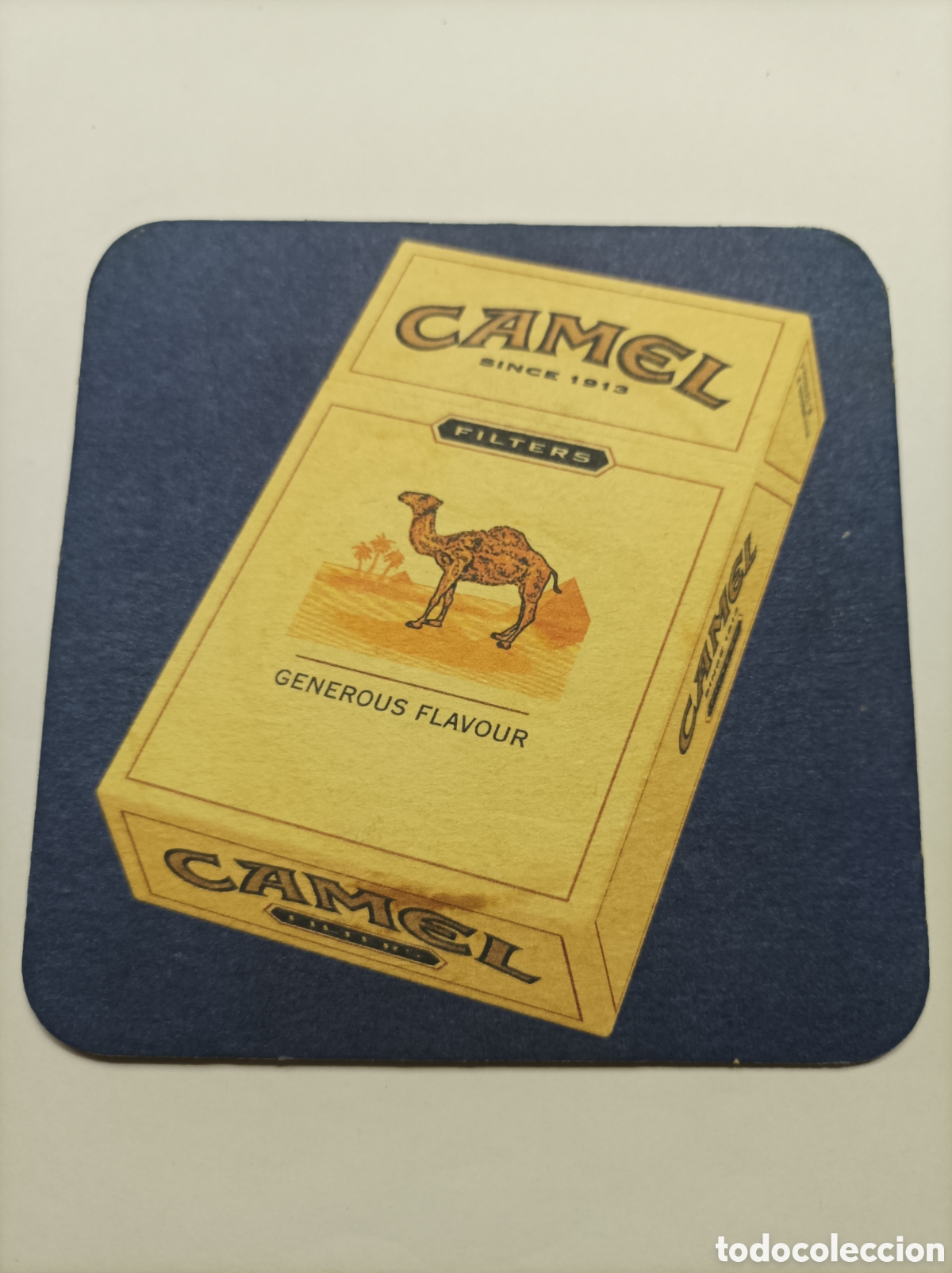 Vintage: CAMEL TABACO. POSAVASOS. - Foto 1