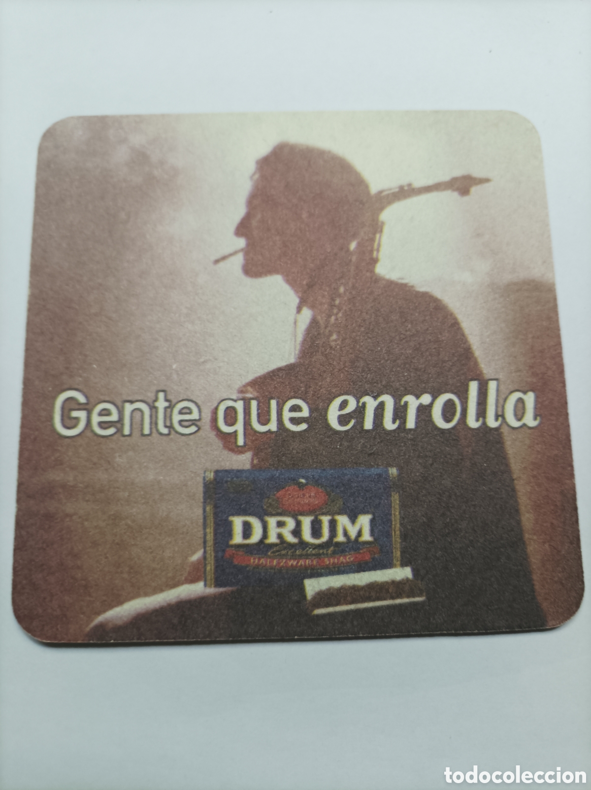 Vintage: DRUM. PAPEL DE LIAR. POSAVASOS. - Foto 2