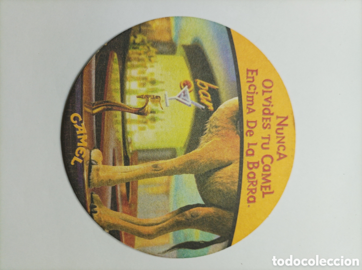 Vintage: CAMEL. TABACO. POSAVASOS. - Foto 2