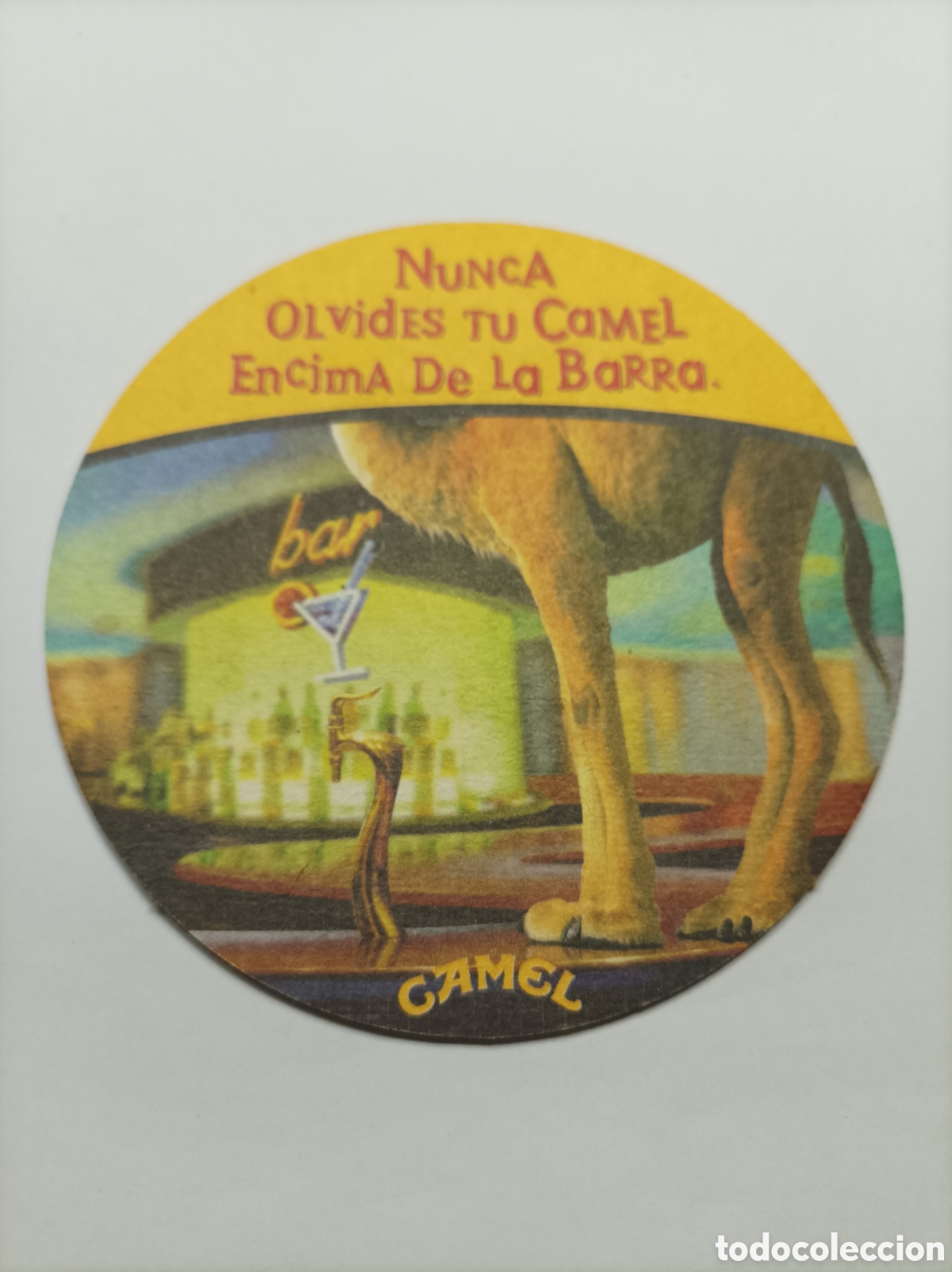 Vintage: CAMEL. TABACO. POSAVASOS. - Foto 1