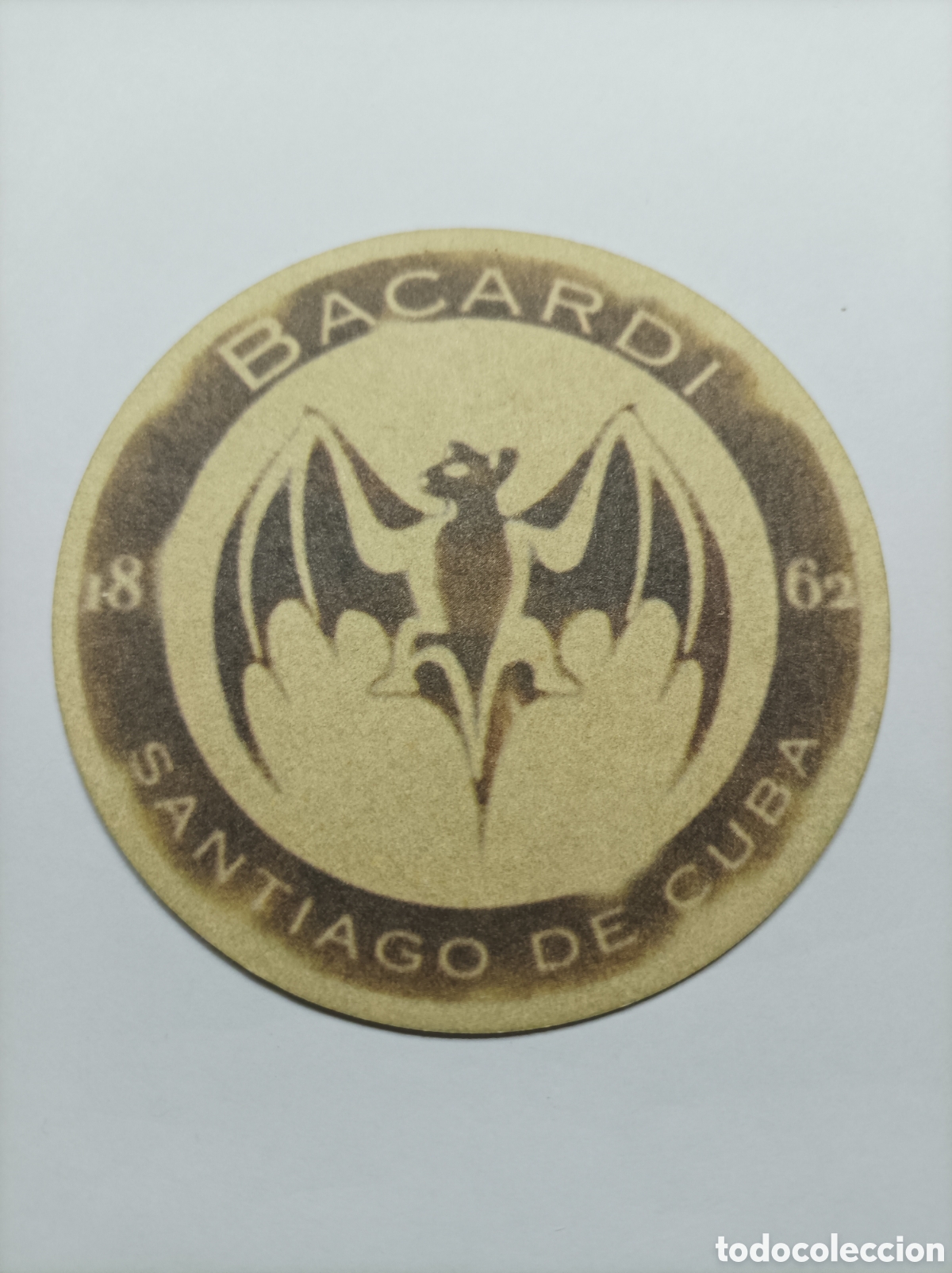 Vintage: BACARDI RON. POSAVASOS. - Foto 1