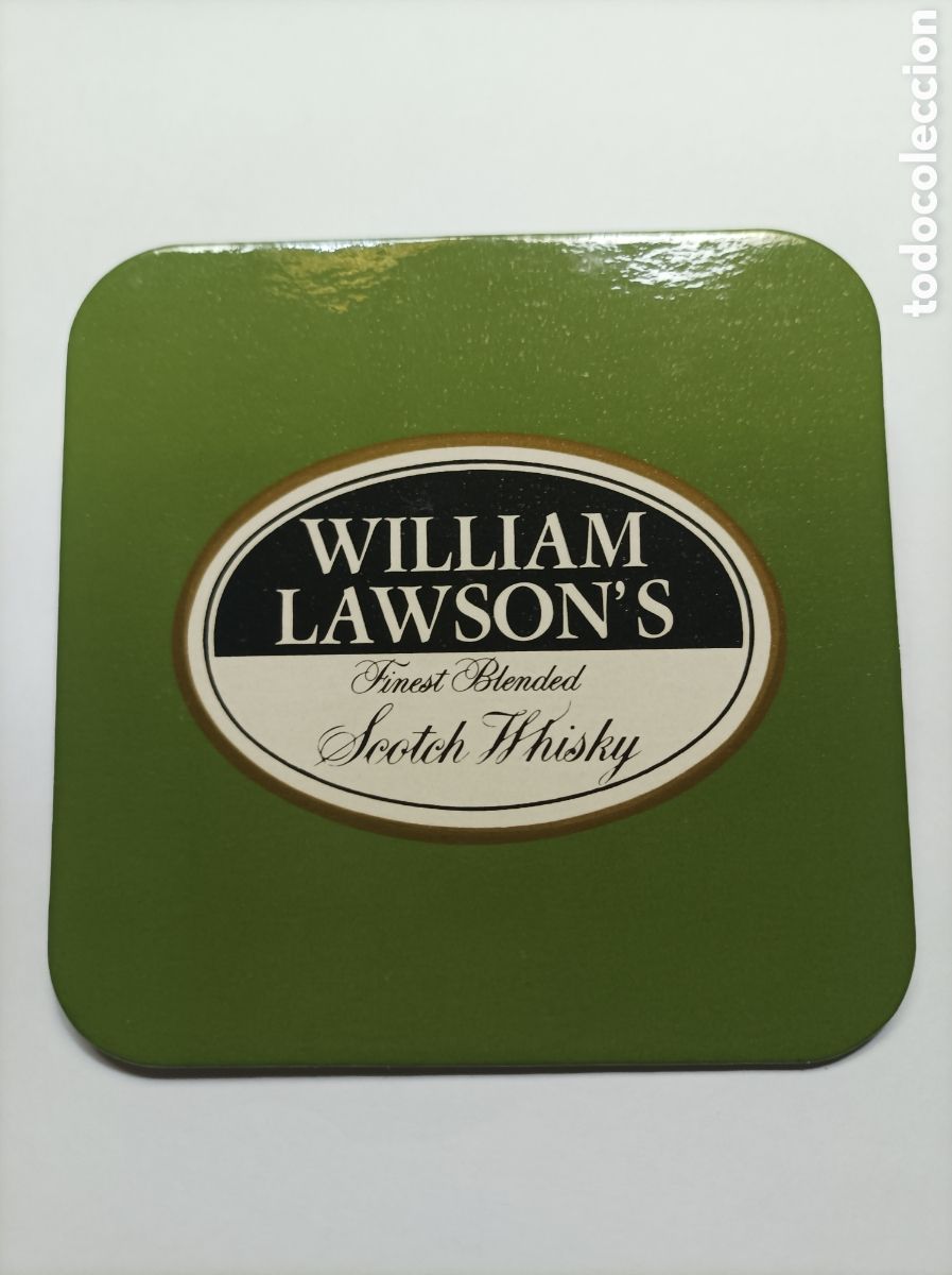 Vintage: WILLIAM LAWSONS. WHISKY. POSAVASOS. - Foto 1