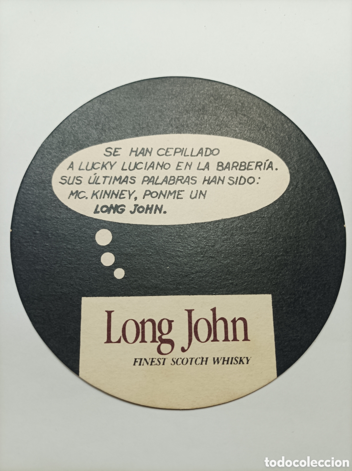 Vintage: LONG JOHN. WHISKY. POSAVASOS. - Foto 1
