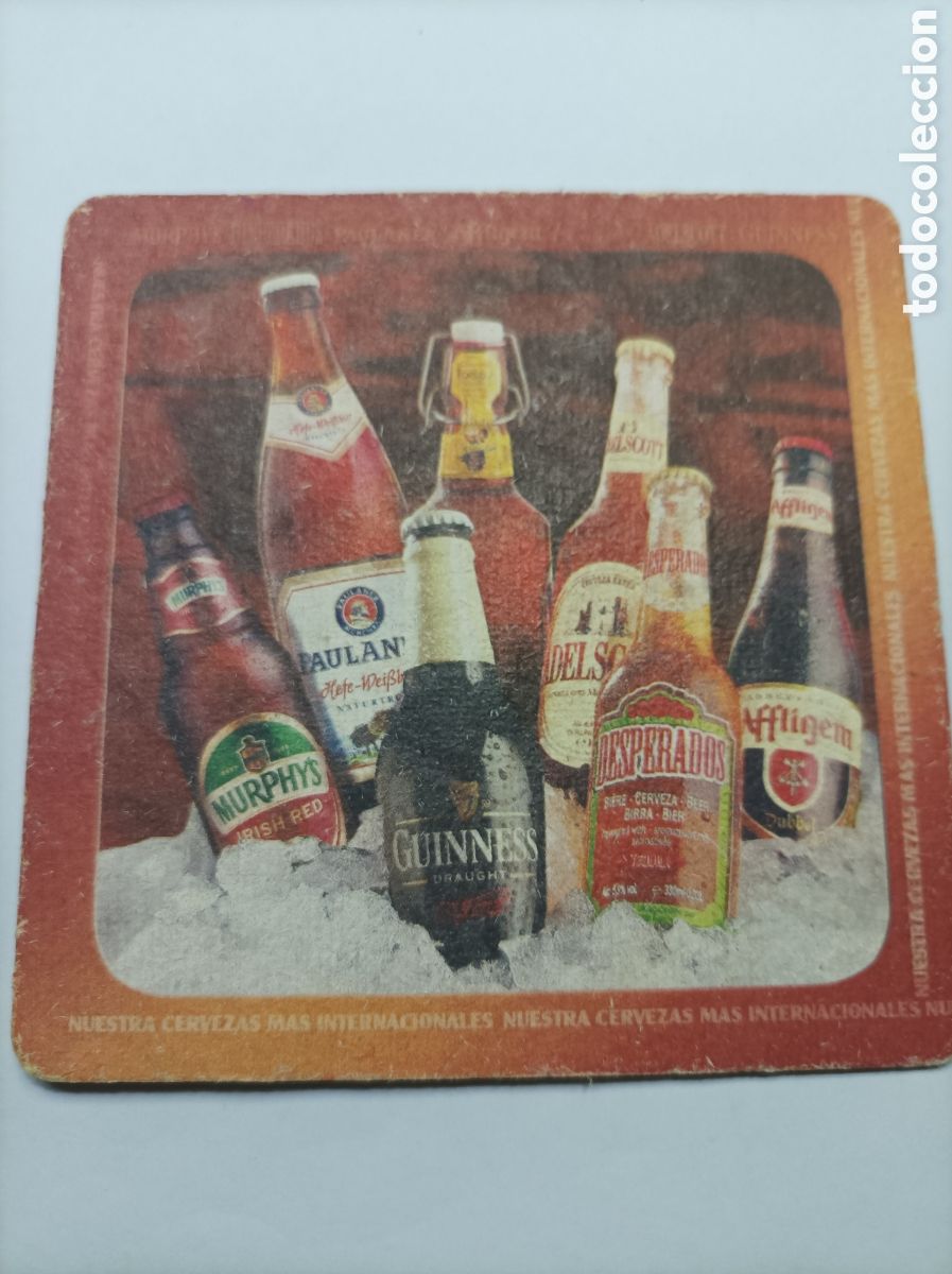 Vintage: CERVEZAS DE IMPORTACI&Oacute;N. POSAVASOS. - Foto 1