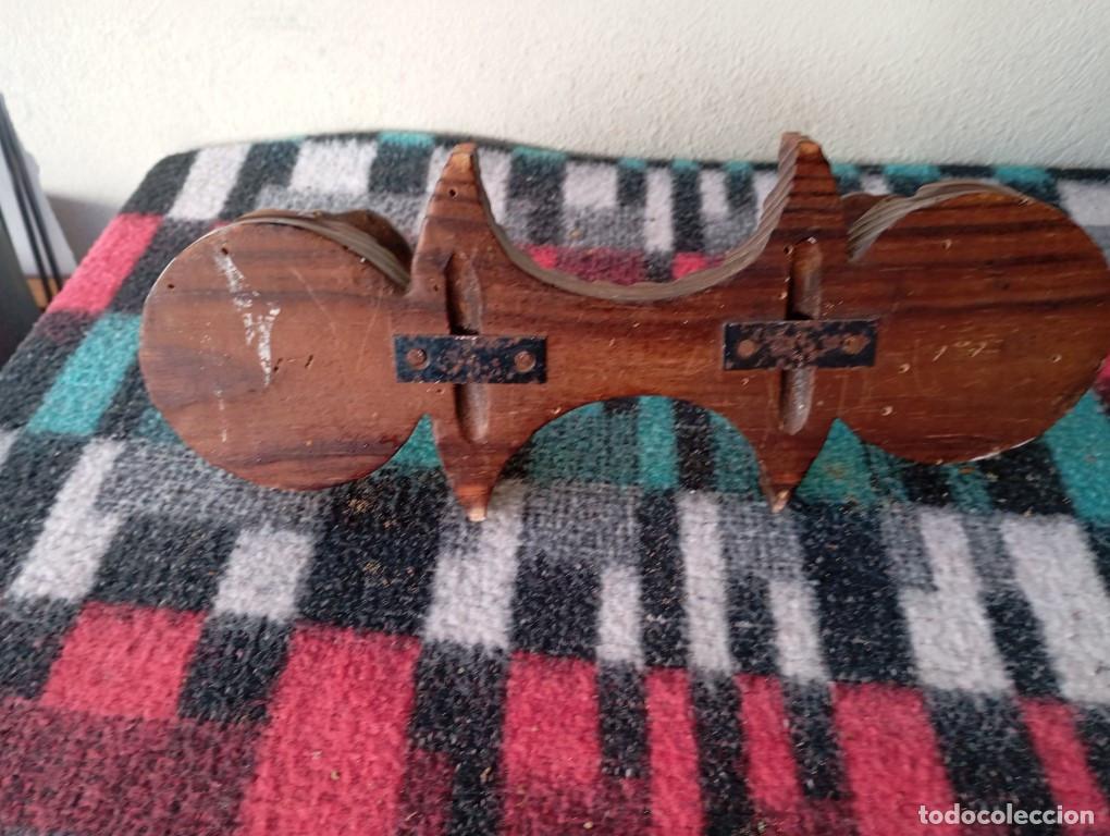 Vintage: percha de madera rustica - Foto 3