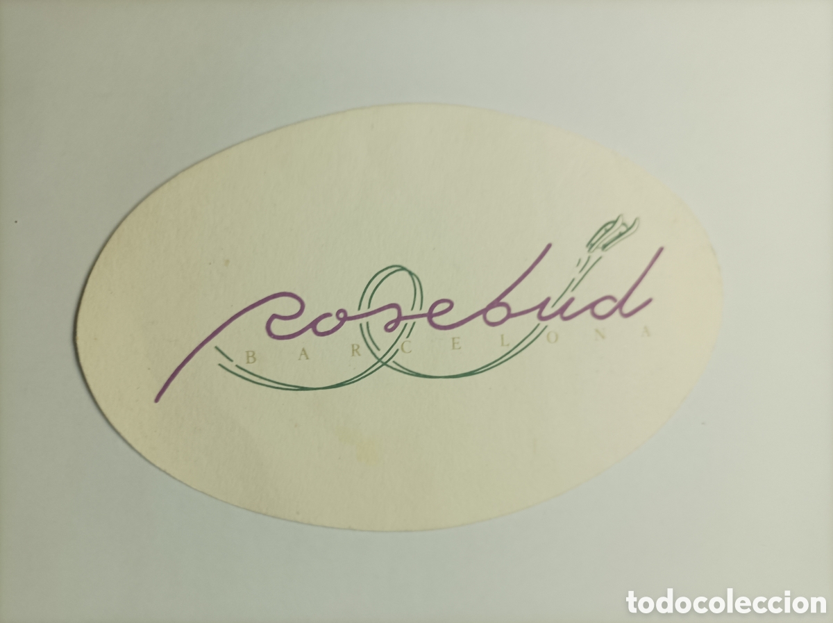 Vintage: ROSEBUD. BARCELONA. POSAVASOS. - Foto 1